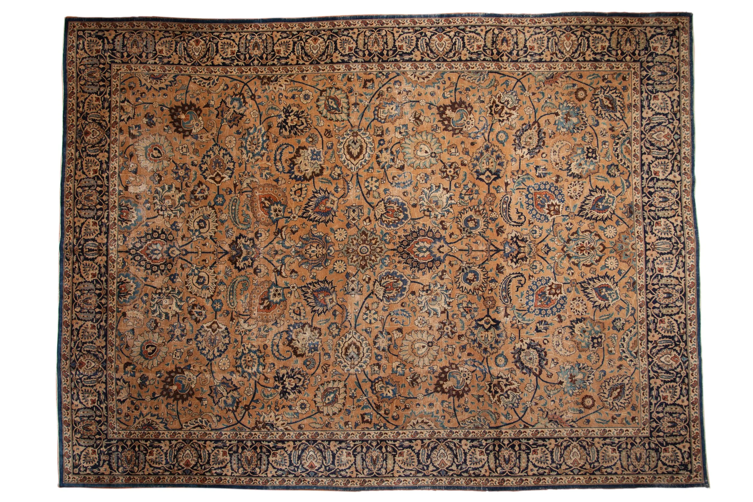 10.5x14 Vintage Meshed Carpet