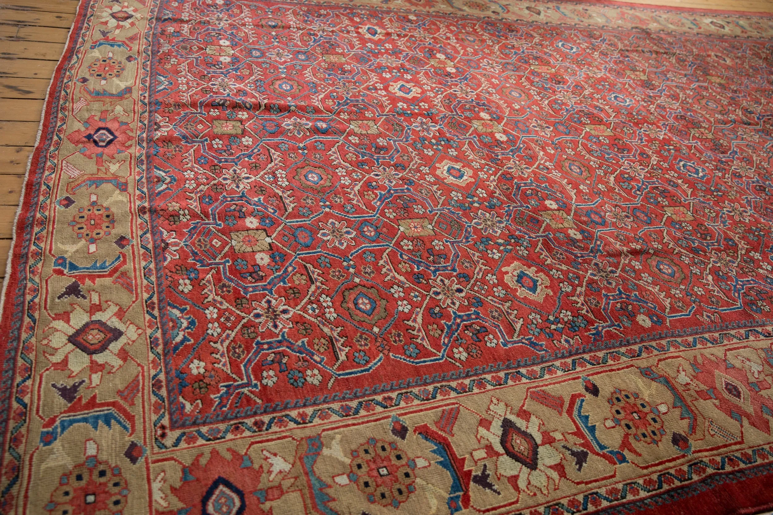 10.5x14.5 Vintage Mahal Carpet
