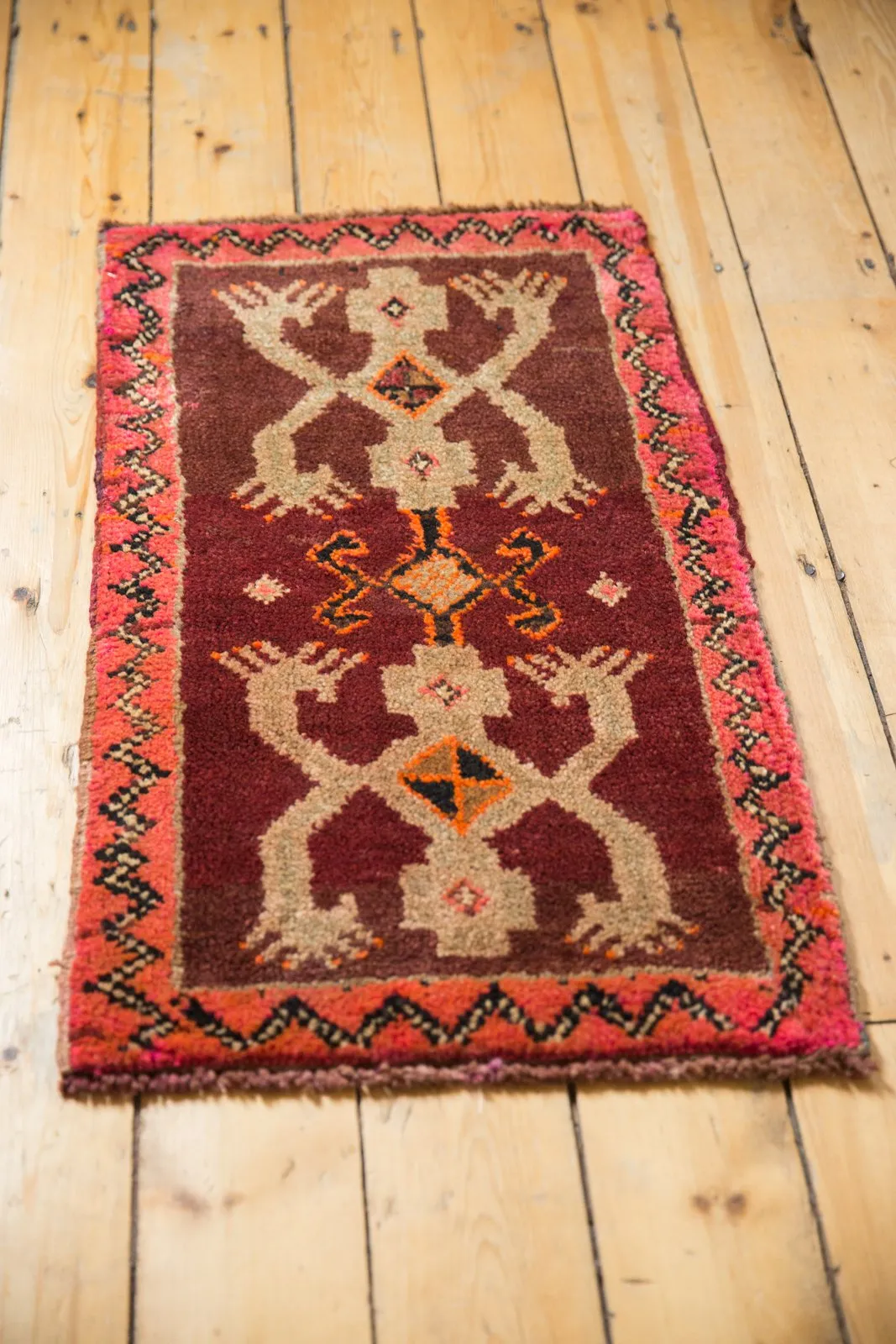 1.5x3 Vintage Oushak Rug Mat