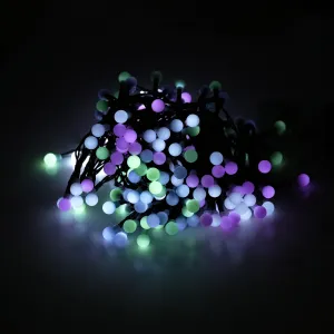 200 Berry Christmas LED Lights Pastel