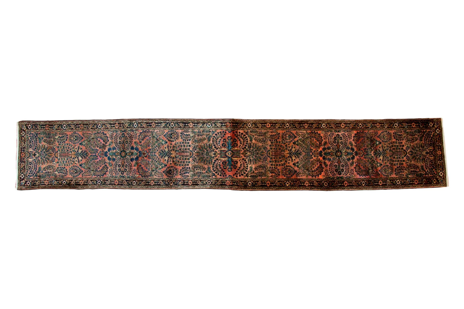 2.5x16.5 Vintage Lilihan Rug Runner