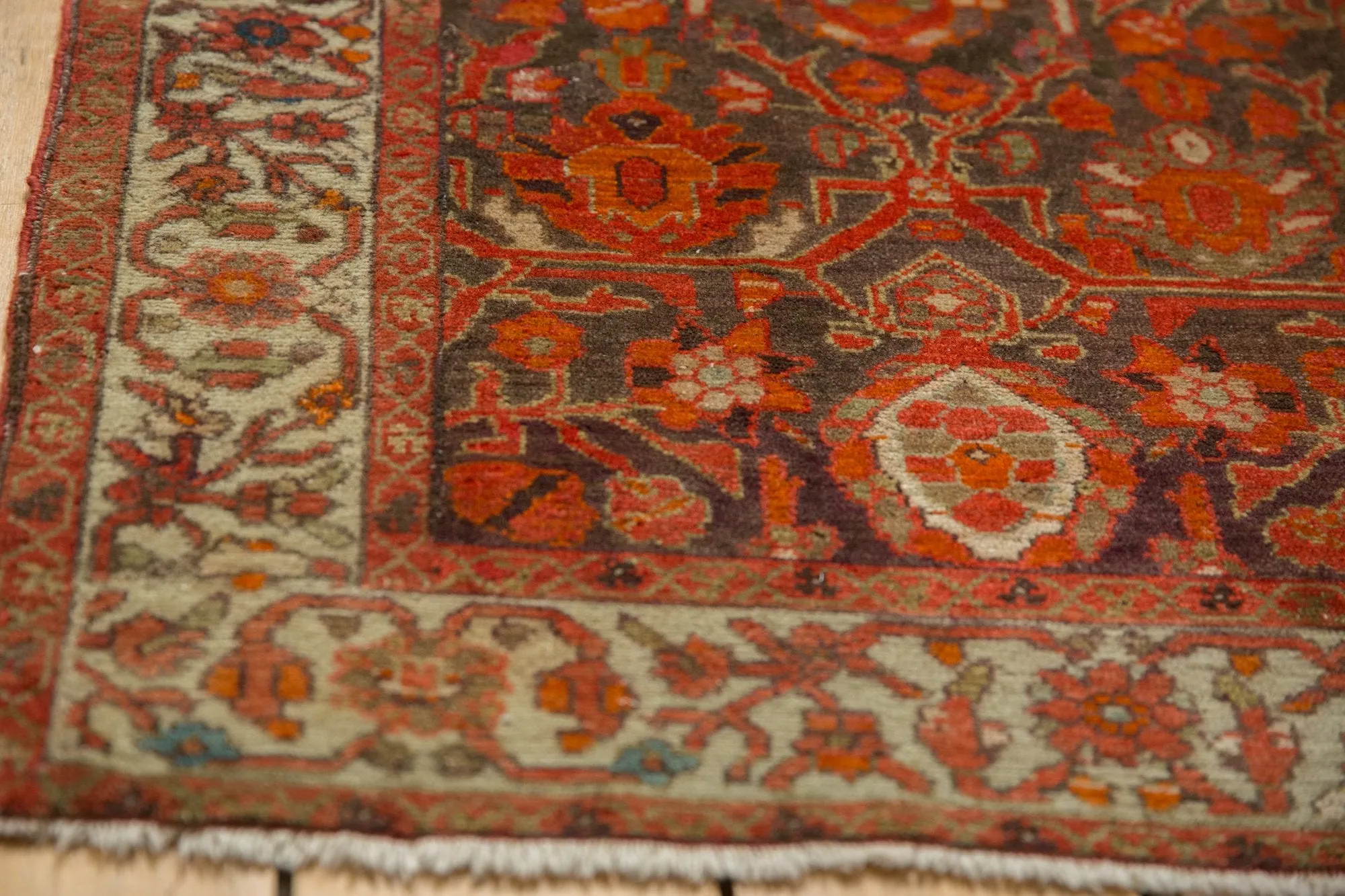 2.5x3 Antique Fragment Malayer Square Rug