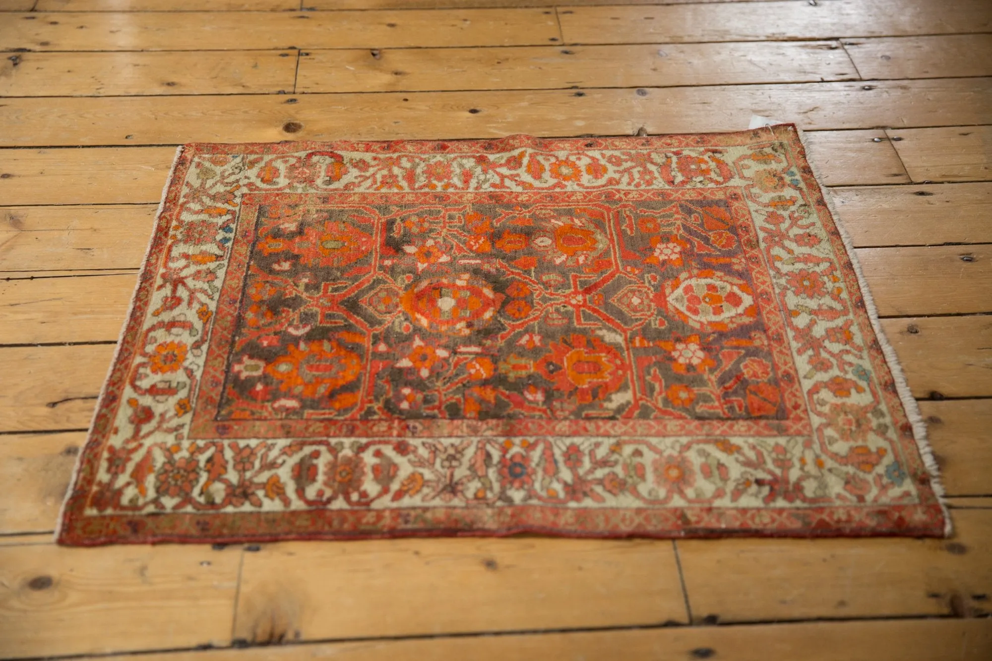 2.5x3 Antique Fragment Malayer Square Rug