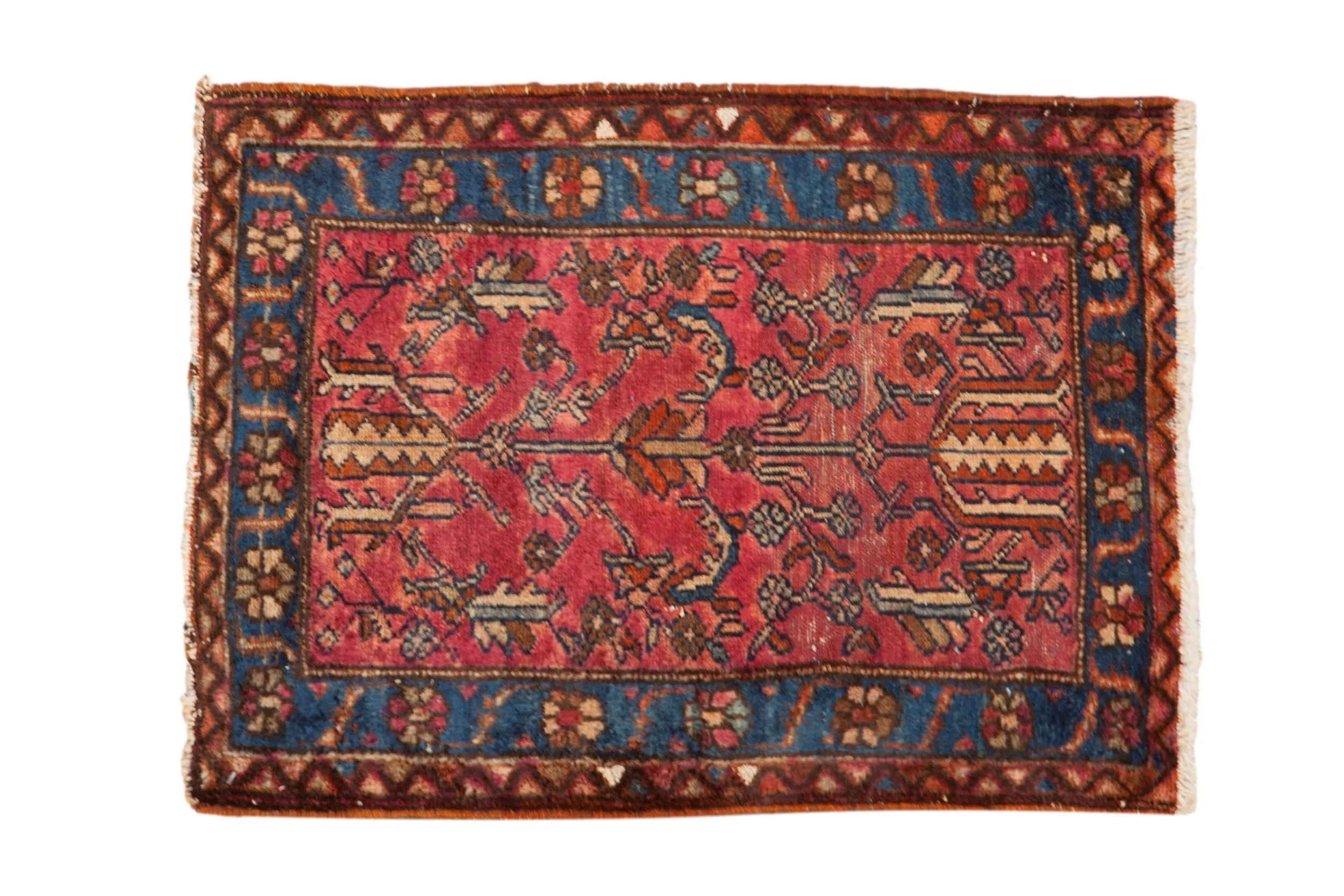 2x2.5 Vintage Lilihan Square Rug Mat