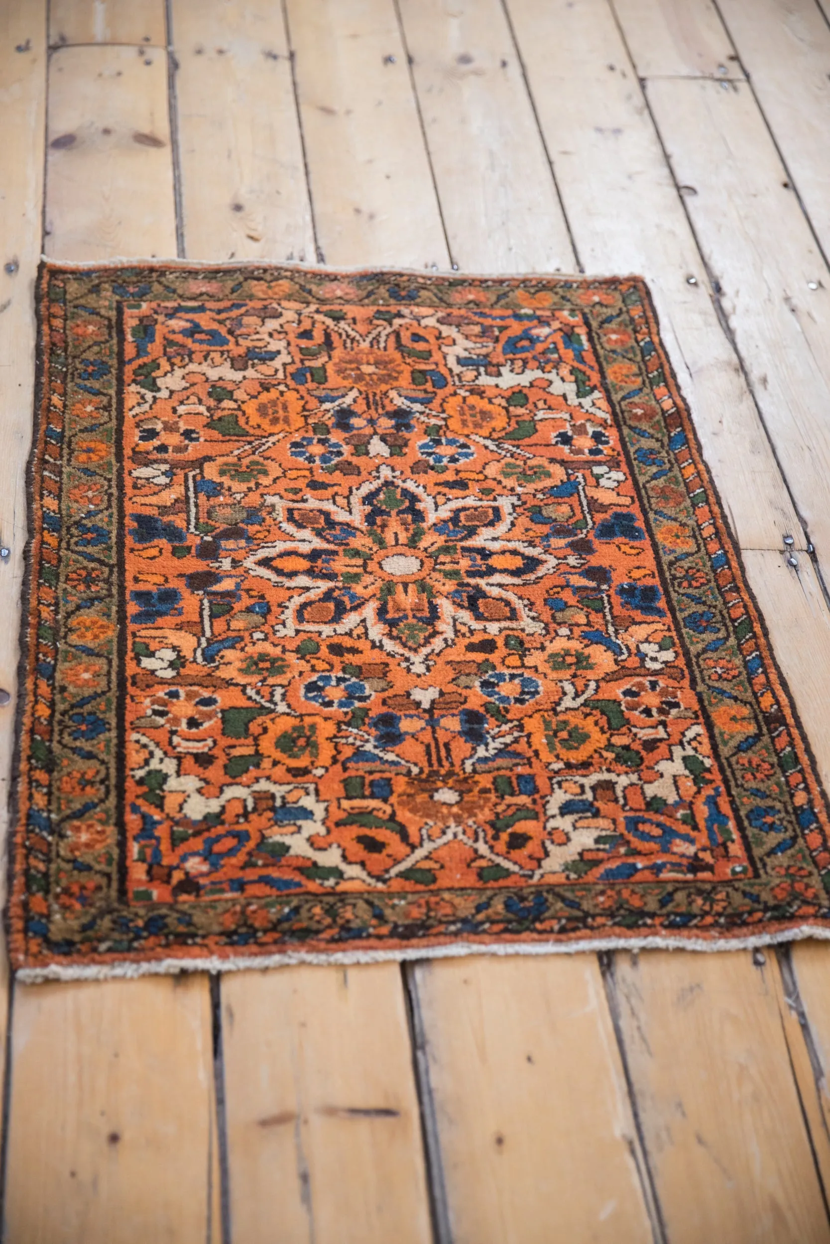 2x3 Vintage Hamadan Rug Mat