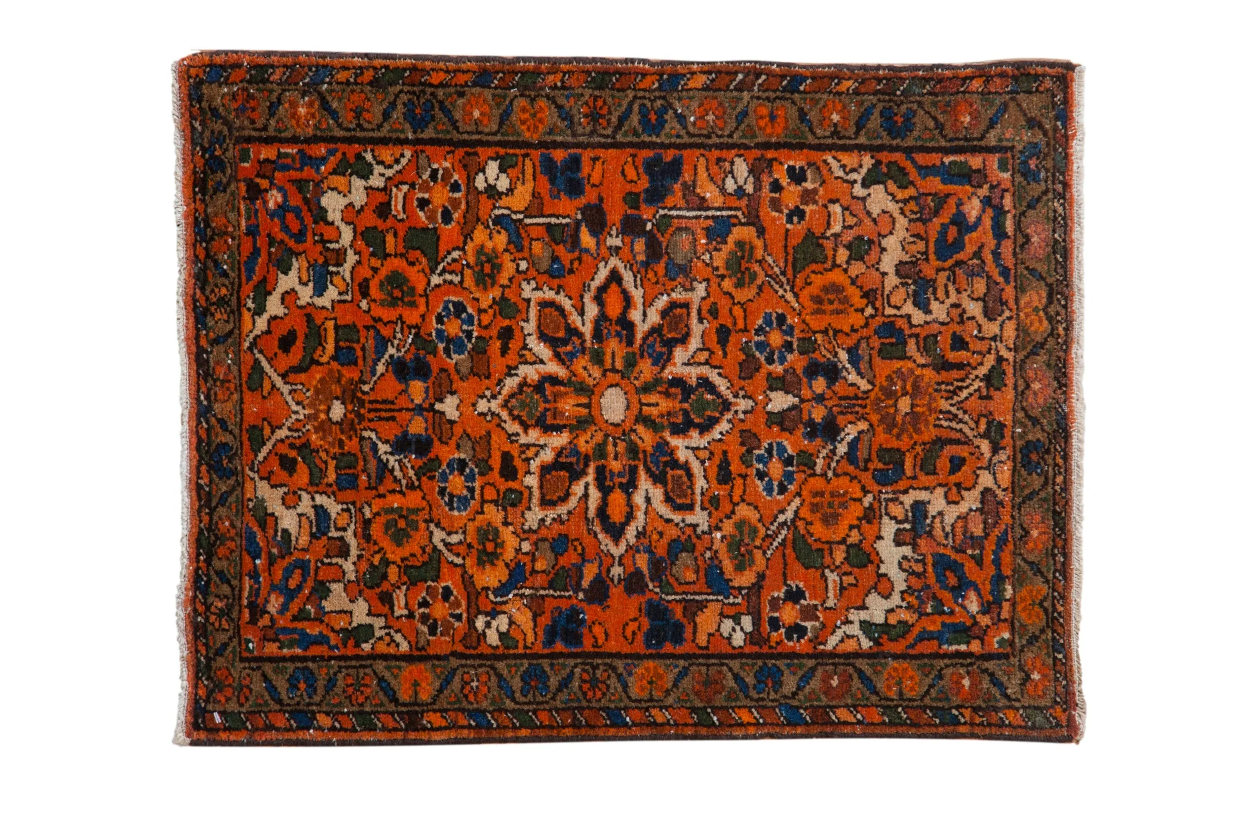 2x3 Vintage Hamadan Rug Mat