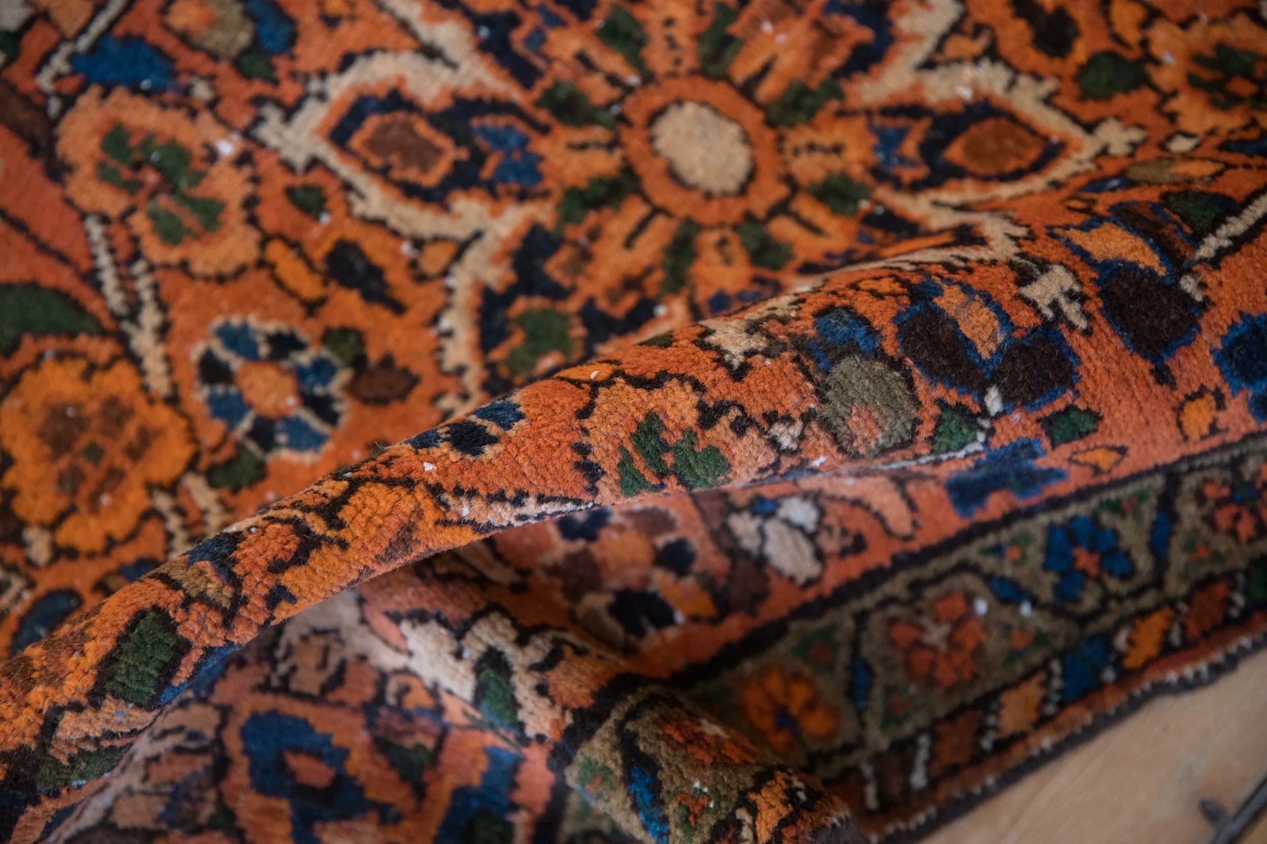 2x3 Vintage Hamadan Rug Mat
