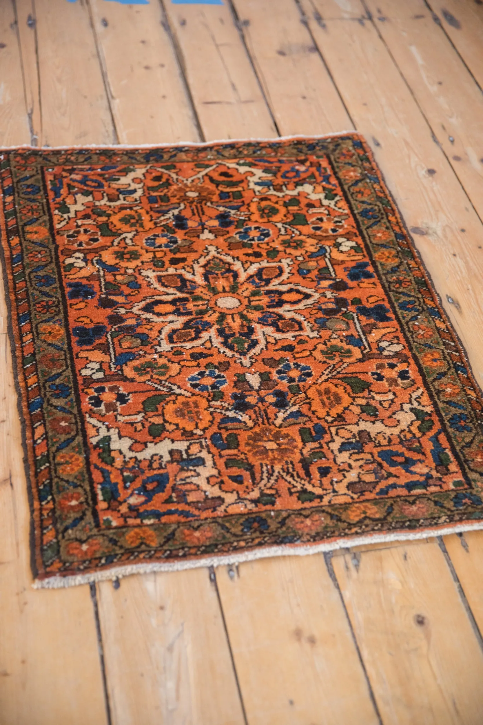 2x3 Vintage Hamadan Rug Mat