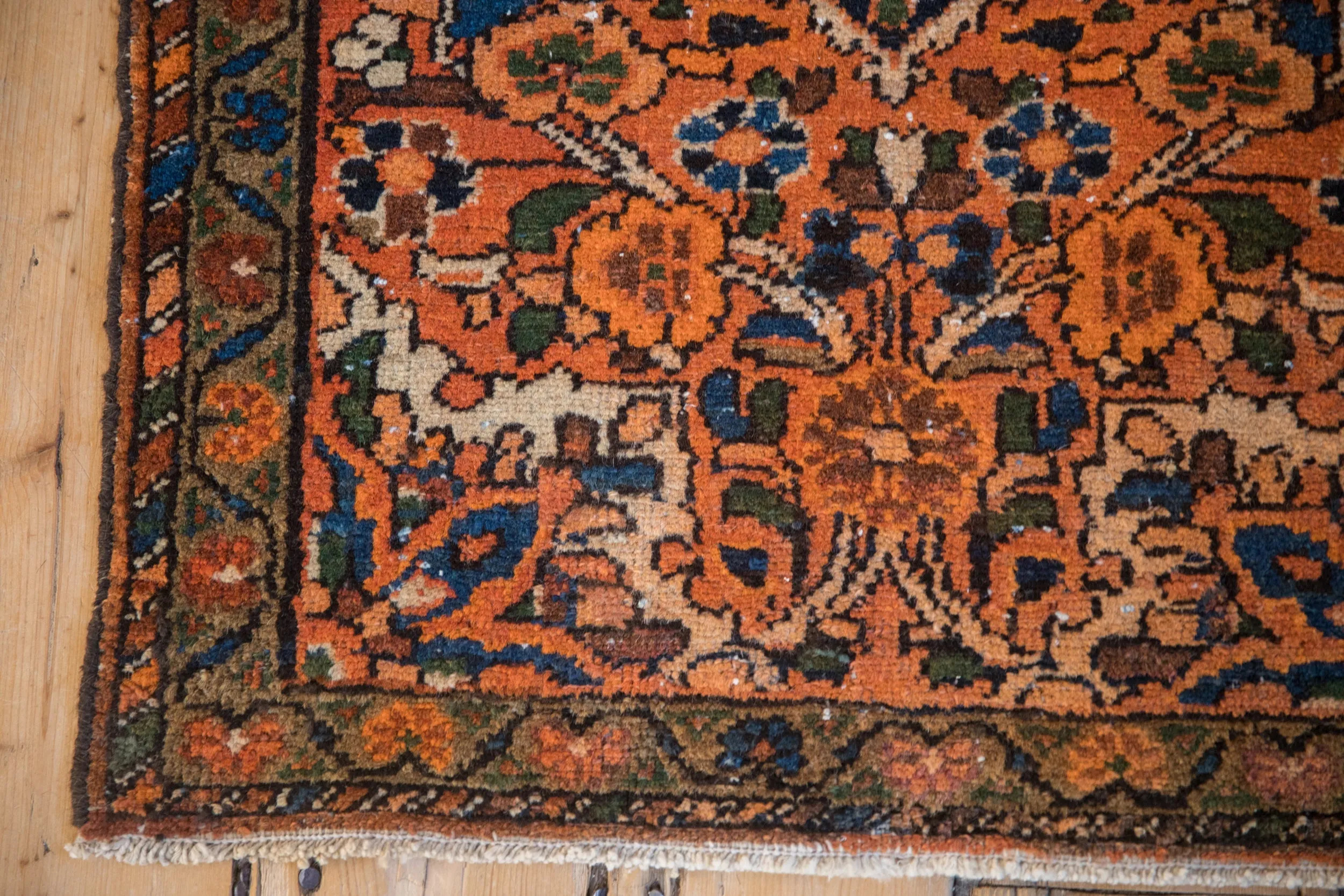 2x3 Vintage Hamadan Rug Mat