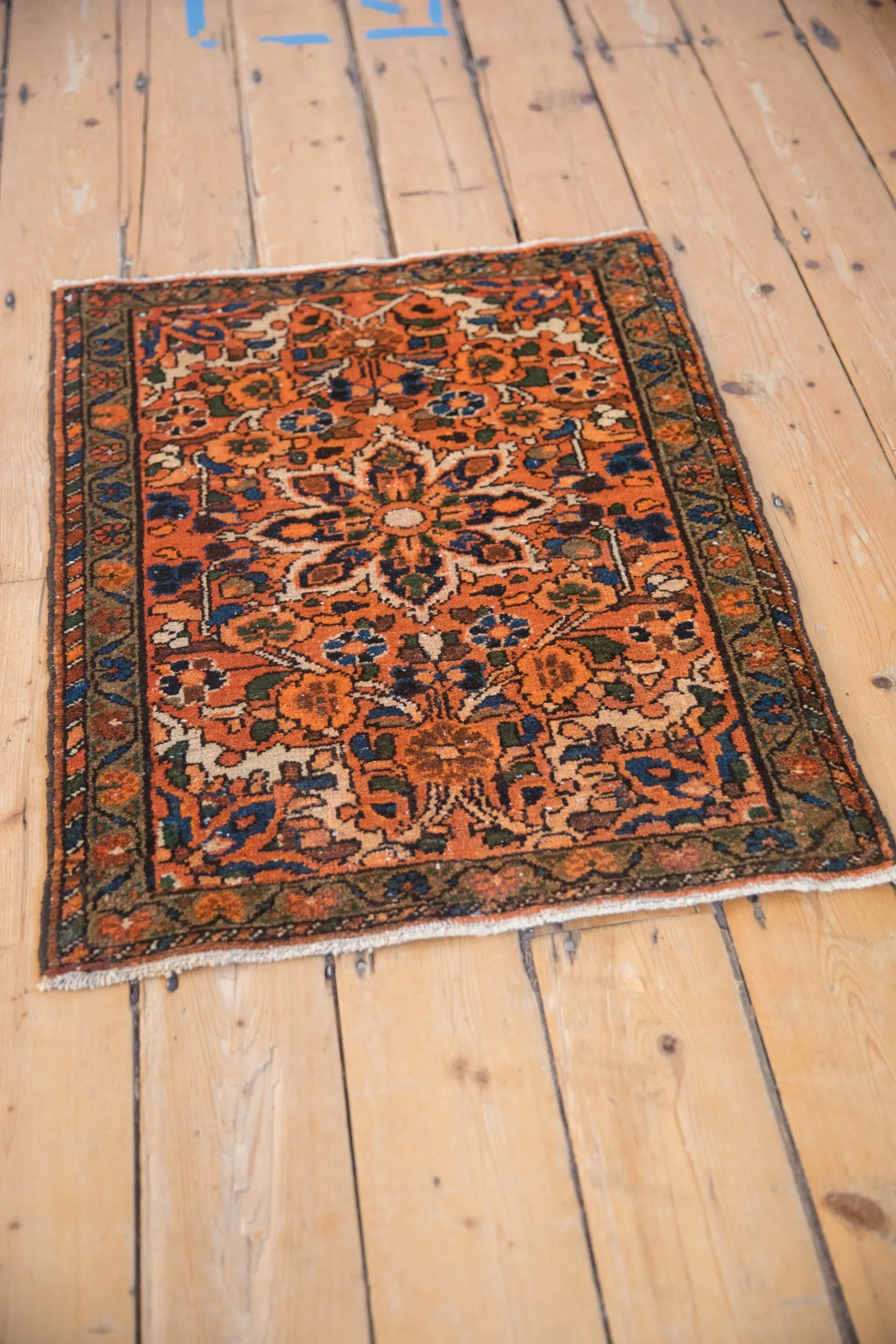 2x3 Vintage Hamadan Rug Mat