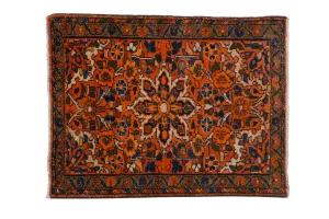 2x3 Vintage Hamadan Rug Mat