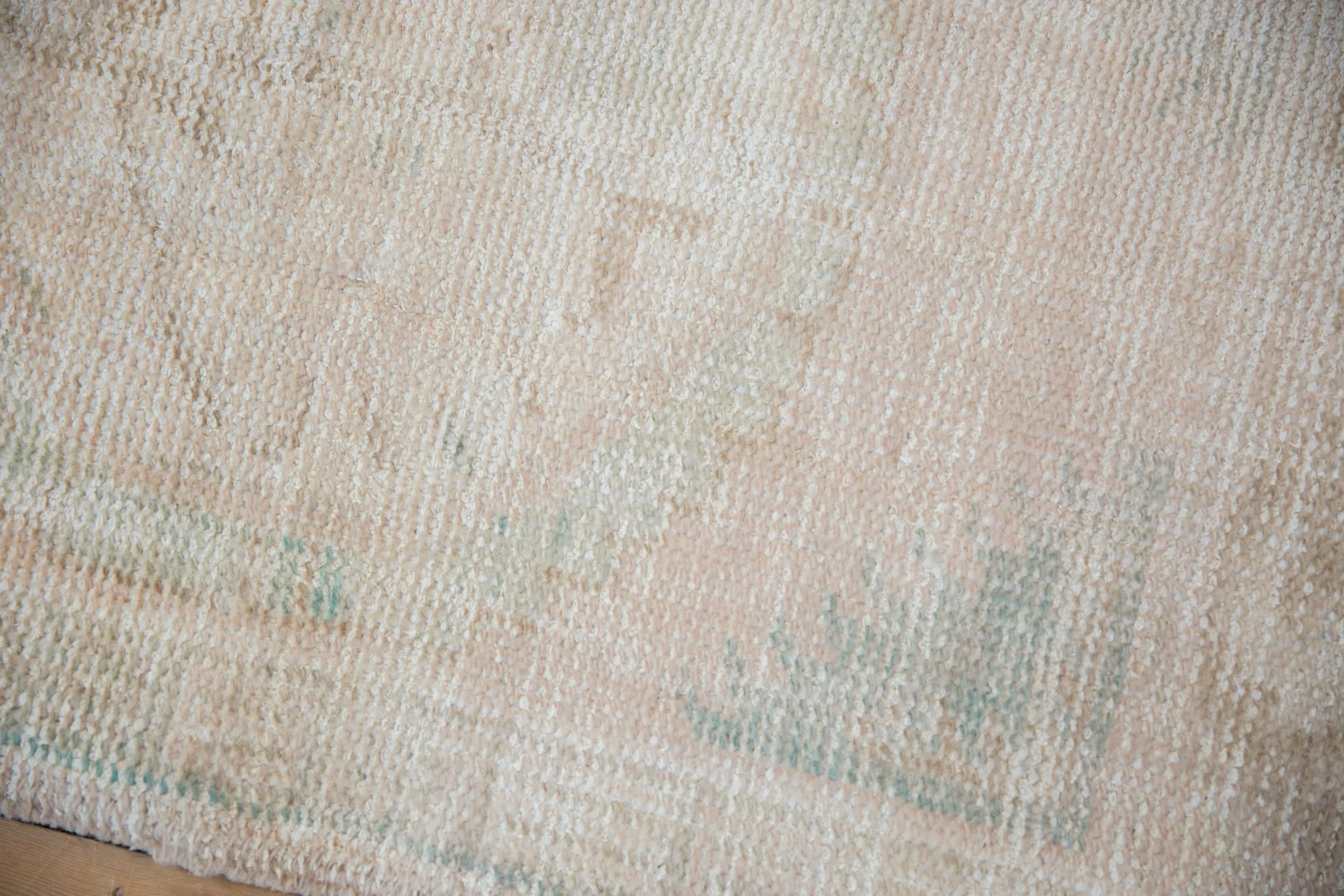 2x4.5 Vintage Distressed Oushak Rug Runner