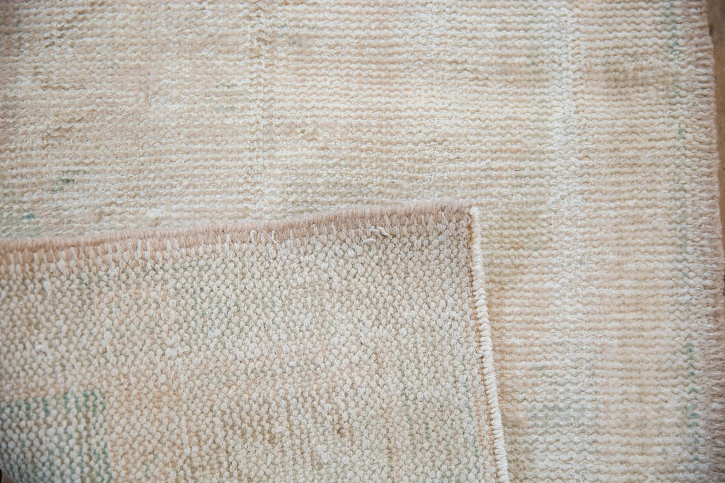 2x4.5 Vintage Distressed Oushak Rug Runner