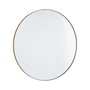 30" ROUND MIRROR-GOLD