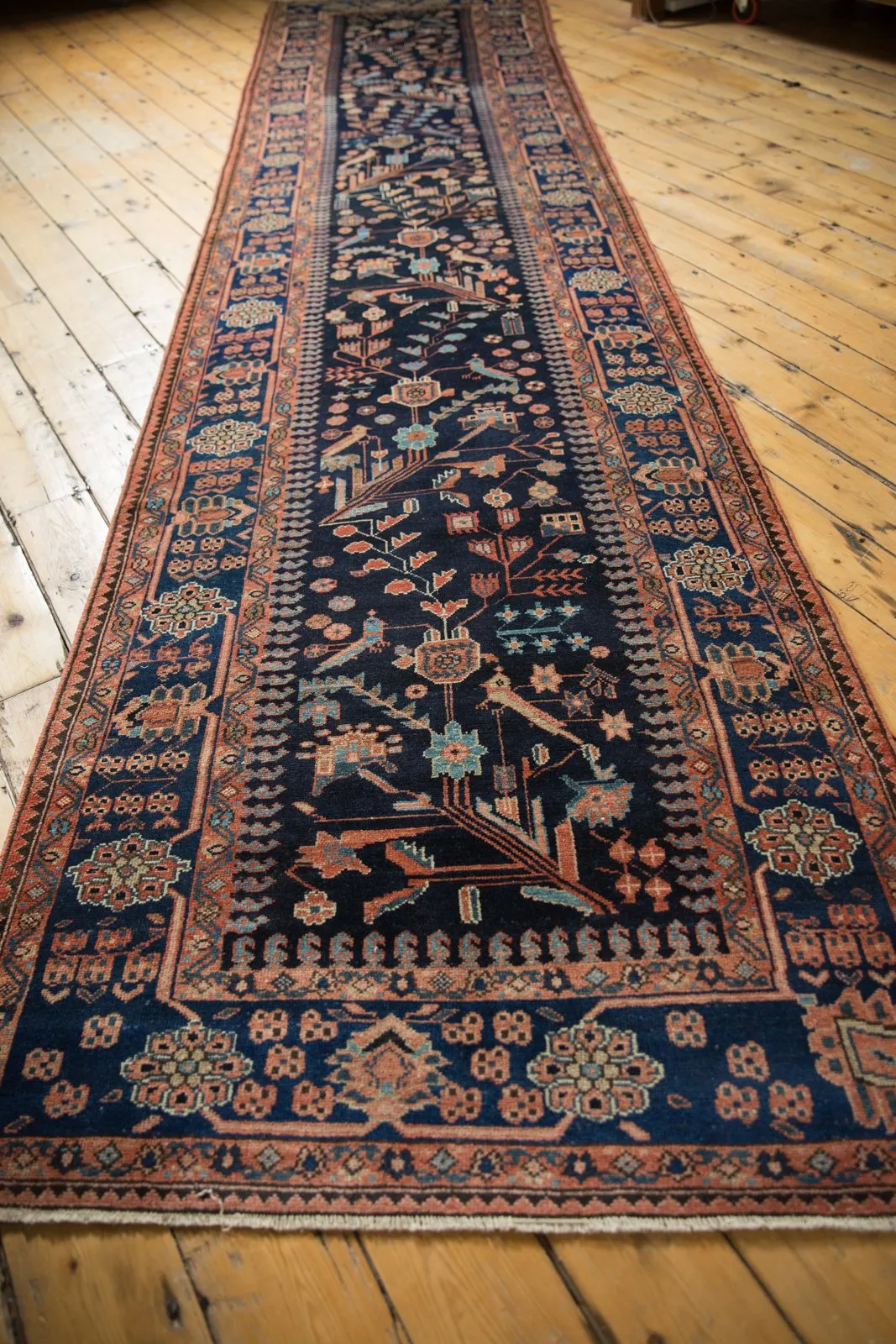 3.5x15 Vintage Mehreban Rug Runner