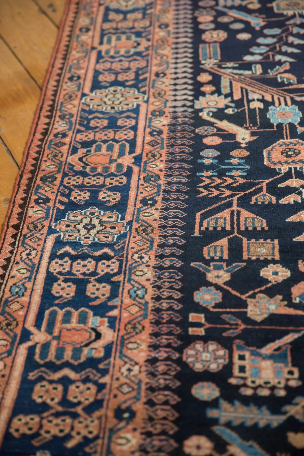 3.5x15 Vintage Mehreban Rug Runner
