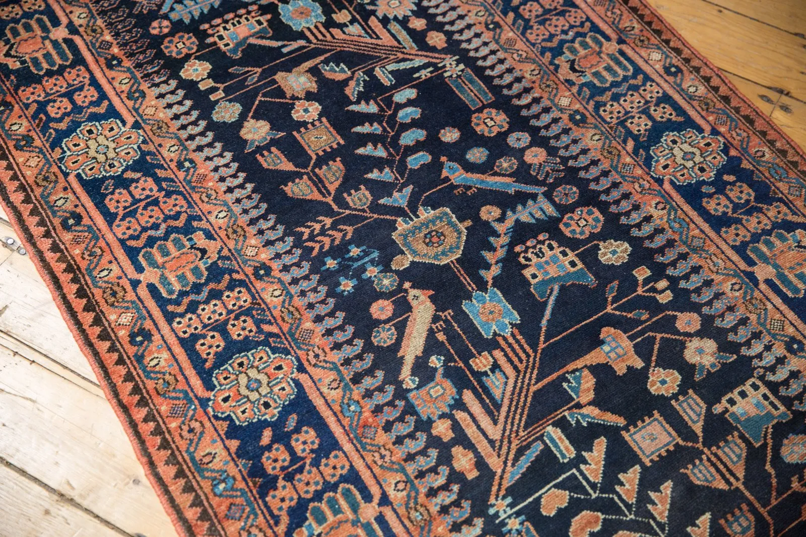 3.5x15 Vintage Mehreban Rug Runner