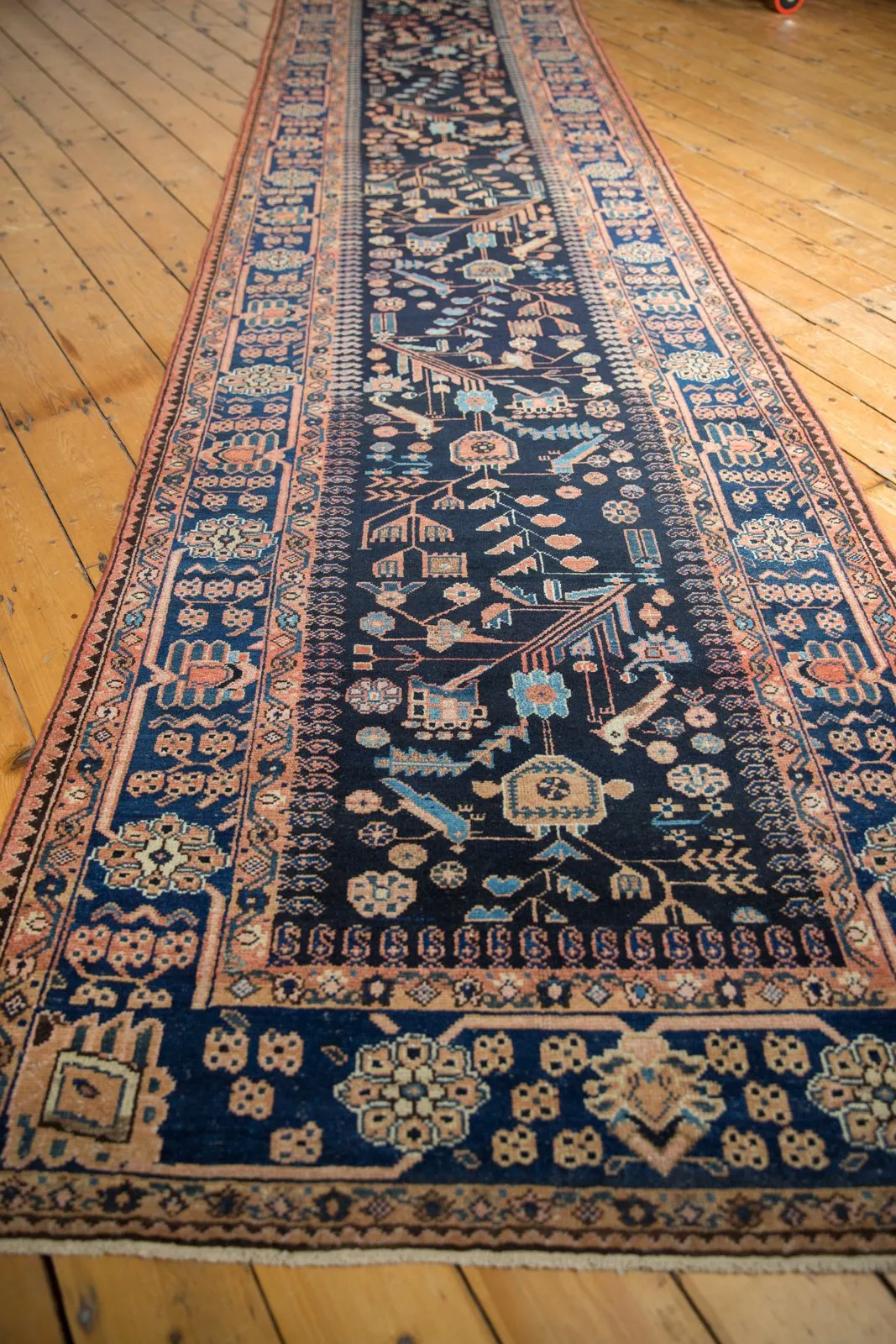 3.5x15 Vintage Mehreban Rug Runner