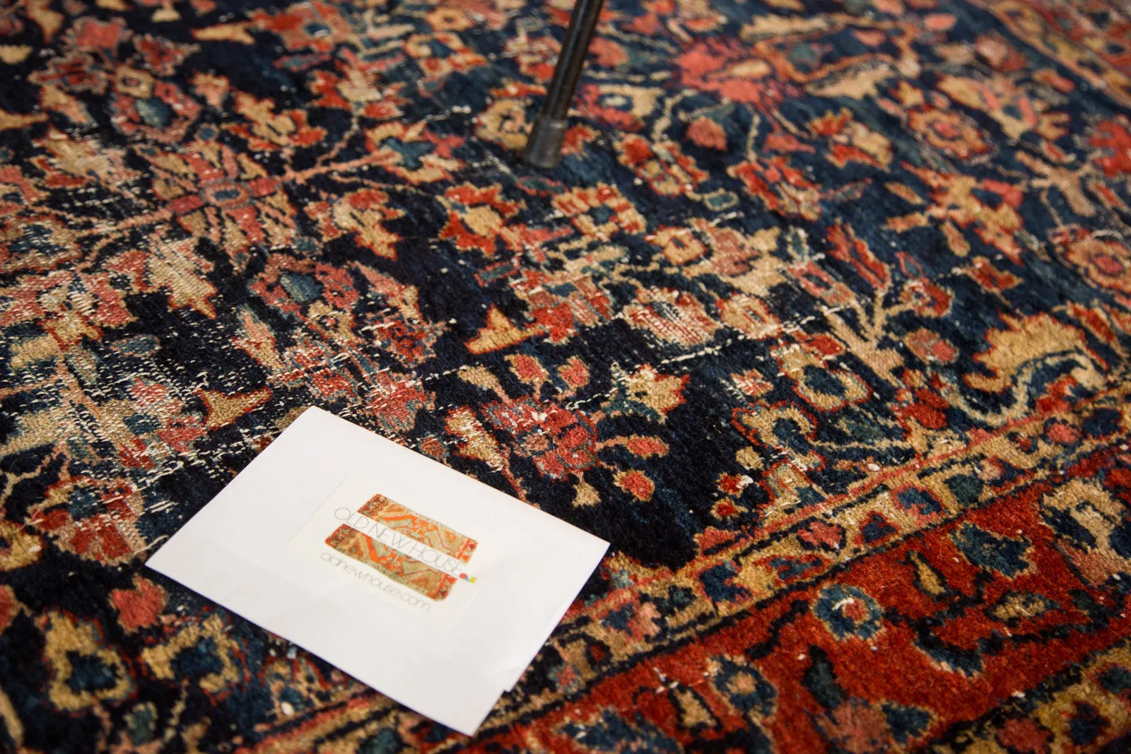 3.5x5 Vintage Distressed Fine Bibikabad Rug