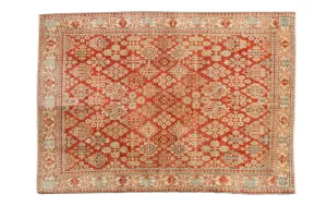 3.5x5 Vintage Distressed Joshegan Rug