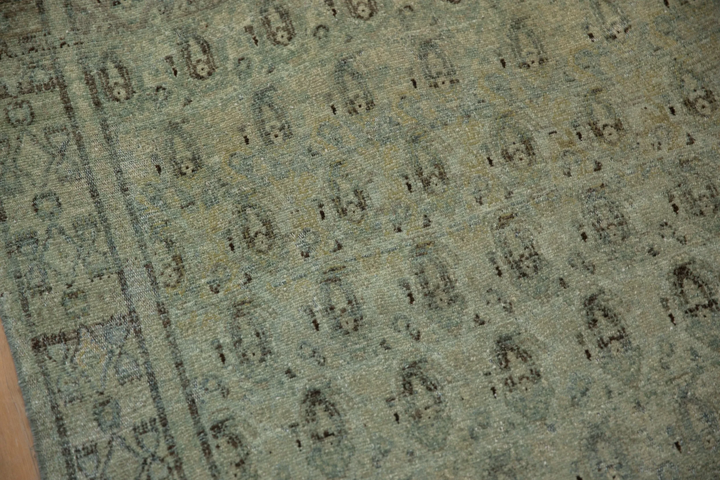 3.5x5 Vintage Distressed Overdyed Senneh Rug