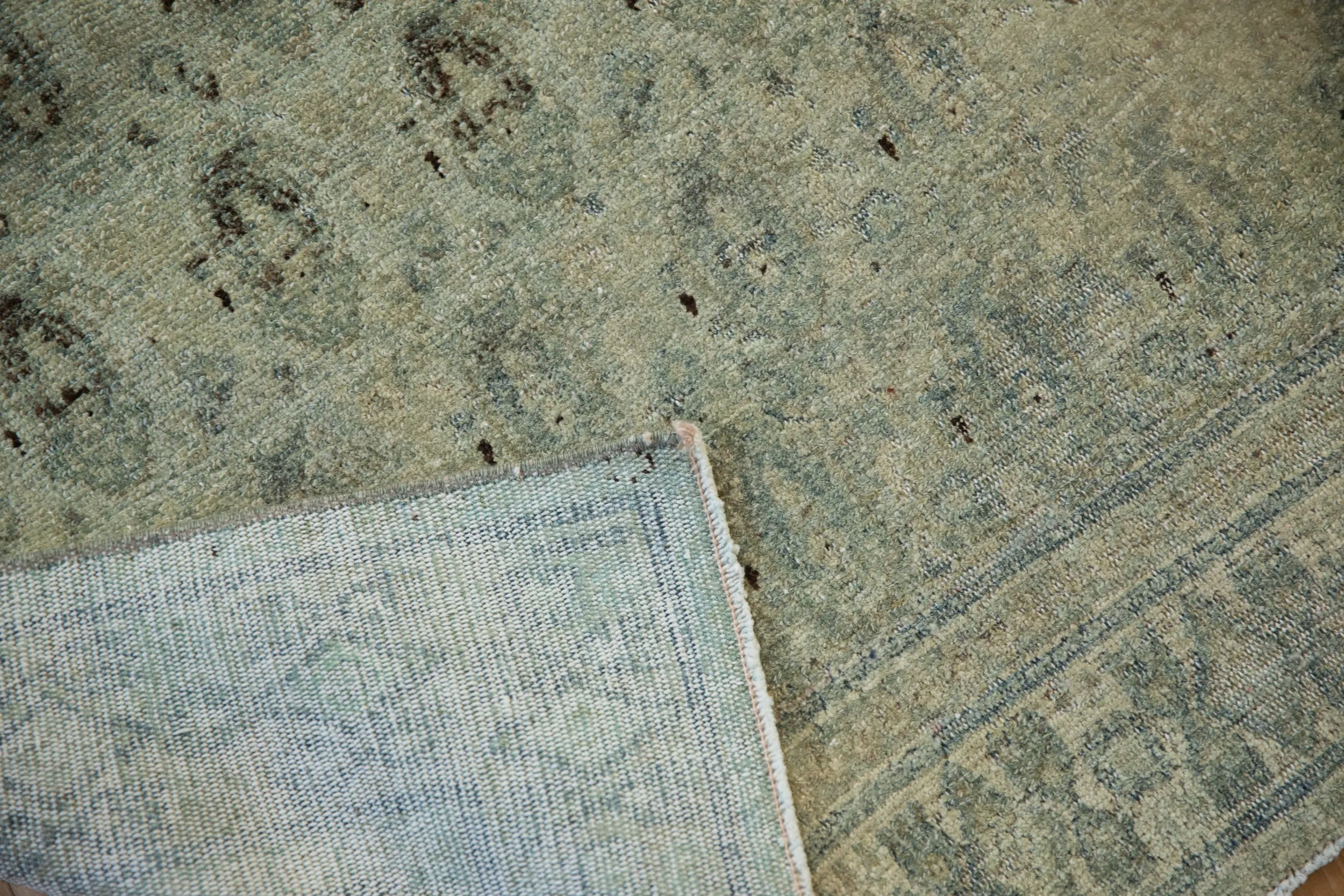 3.5x5 Vintage Distressed Overdyed Senneh Rug