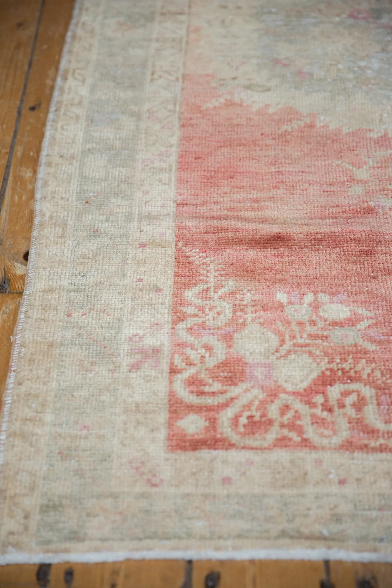 3.5x6.5 Vintage Distressed Oushak Rug