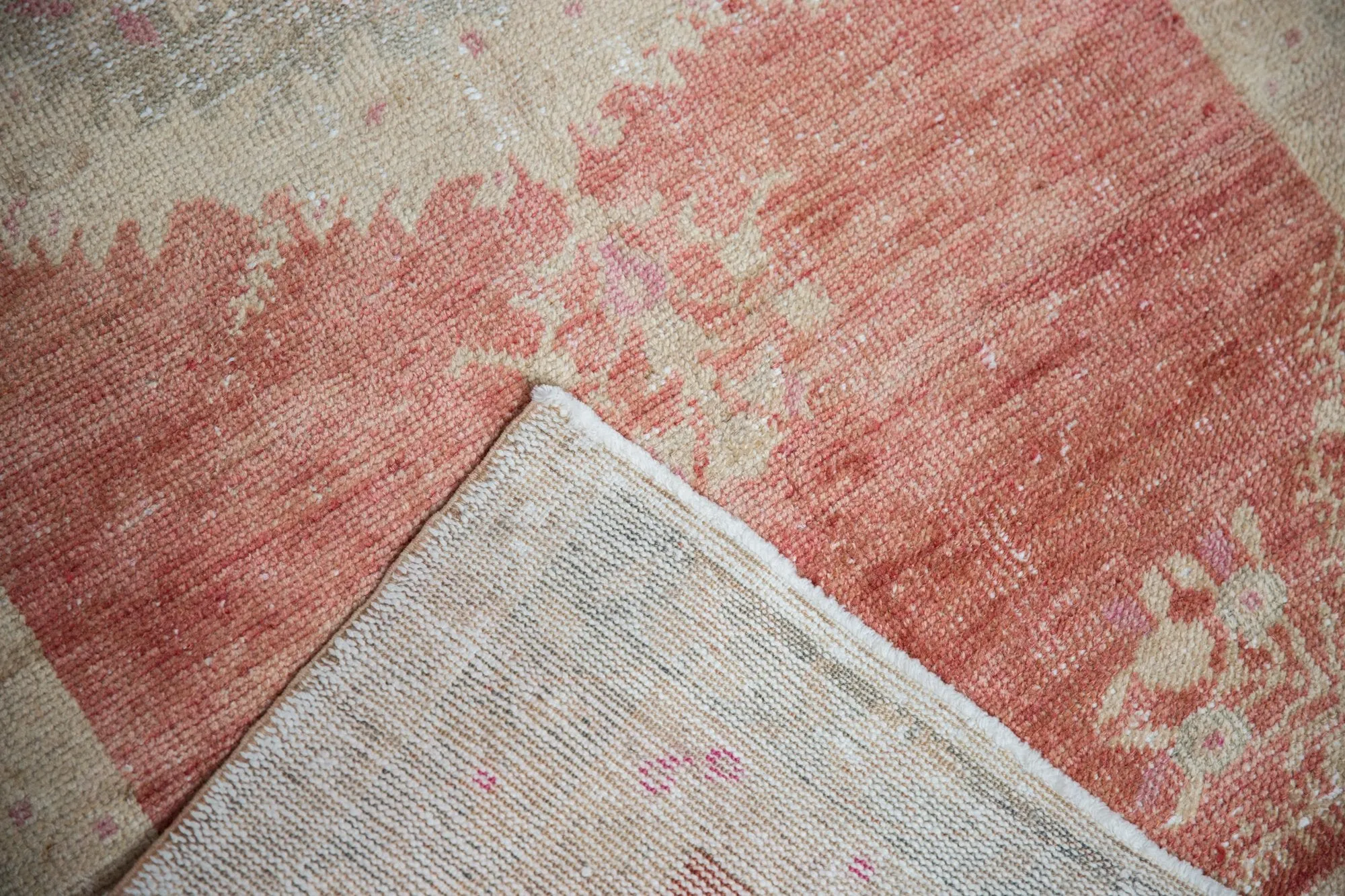 3.5x6.5 Vintage Distressed Oushak Rug