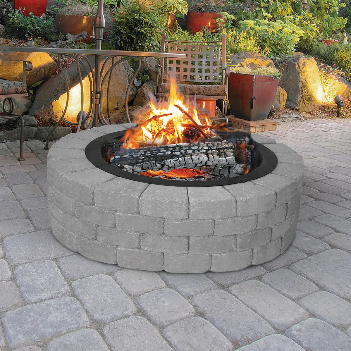 36 in. Round x 10 in. High Fire Ring