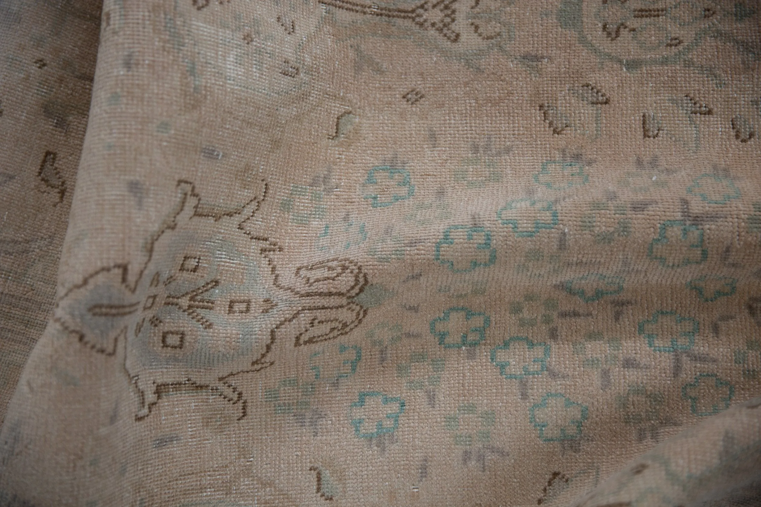 3x12.5 Vintage Fine Distressed Sivas Rug Runner