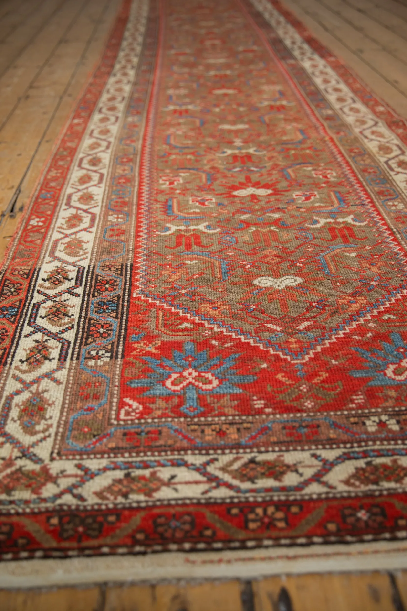 3x14 Antique Malayer Rug Runner