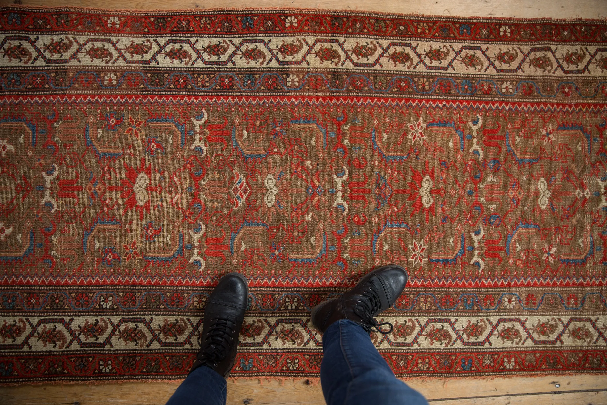 3x14 Antique Malayer Rug Runner