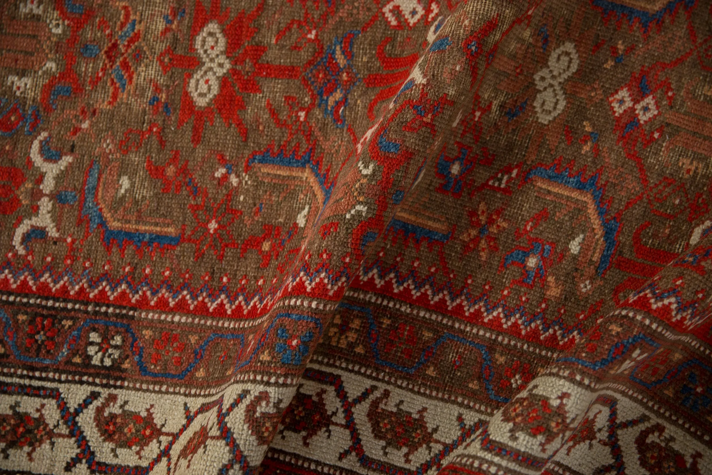 3x14 Antique Malayer Rug Runner