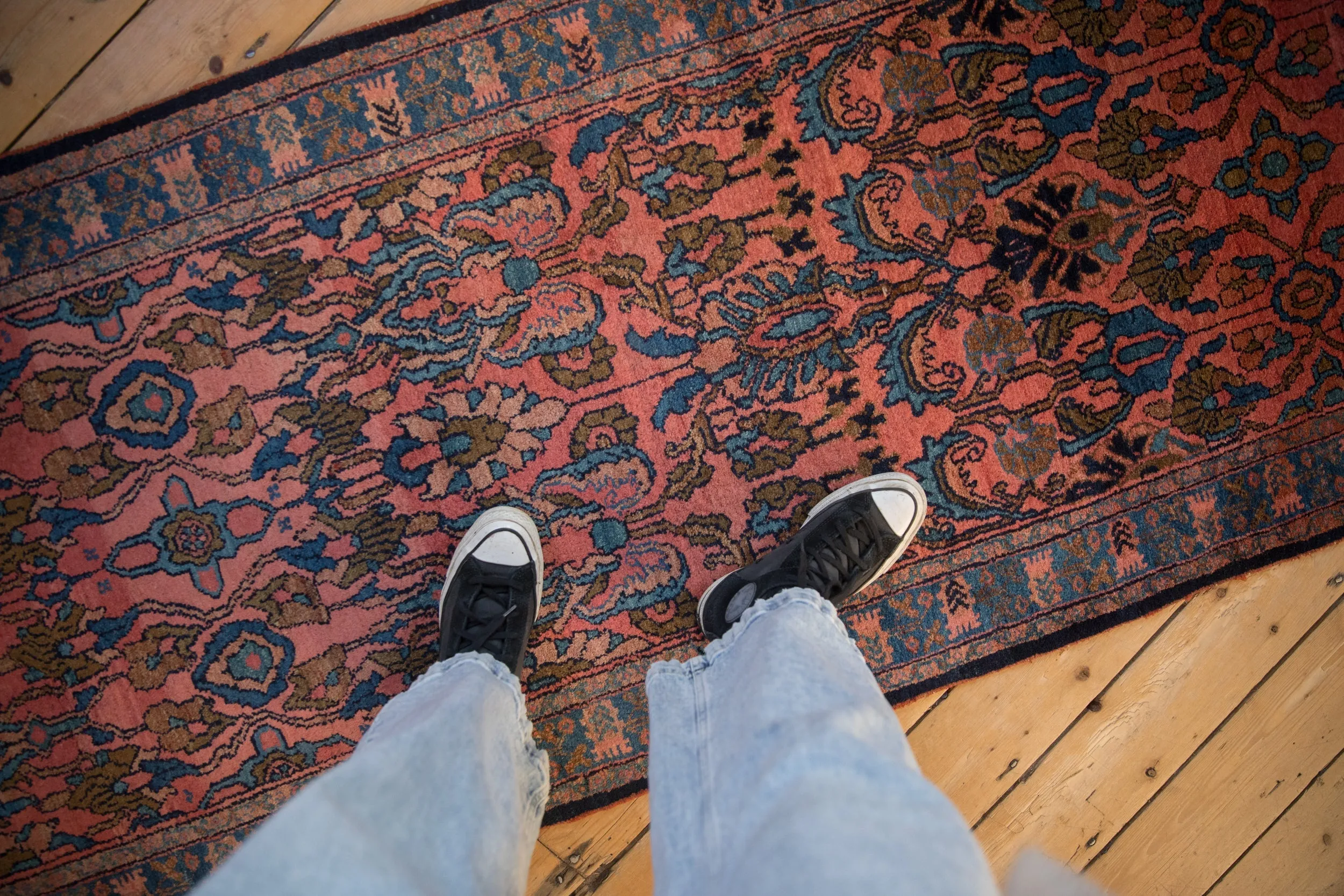 3x17 Vintage Lilihan Rug Runner