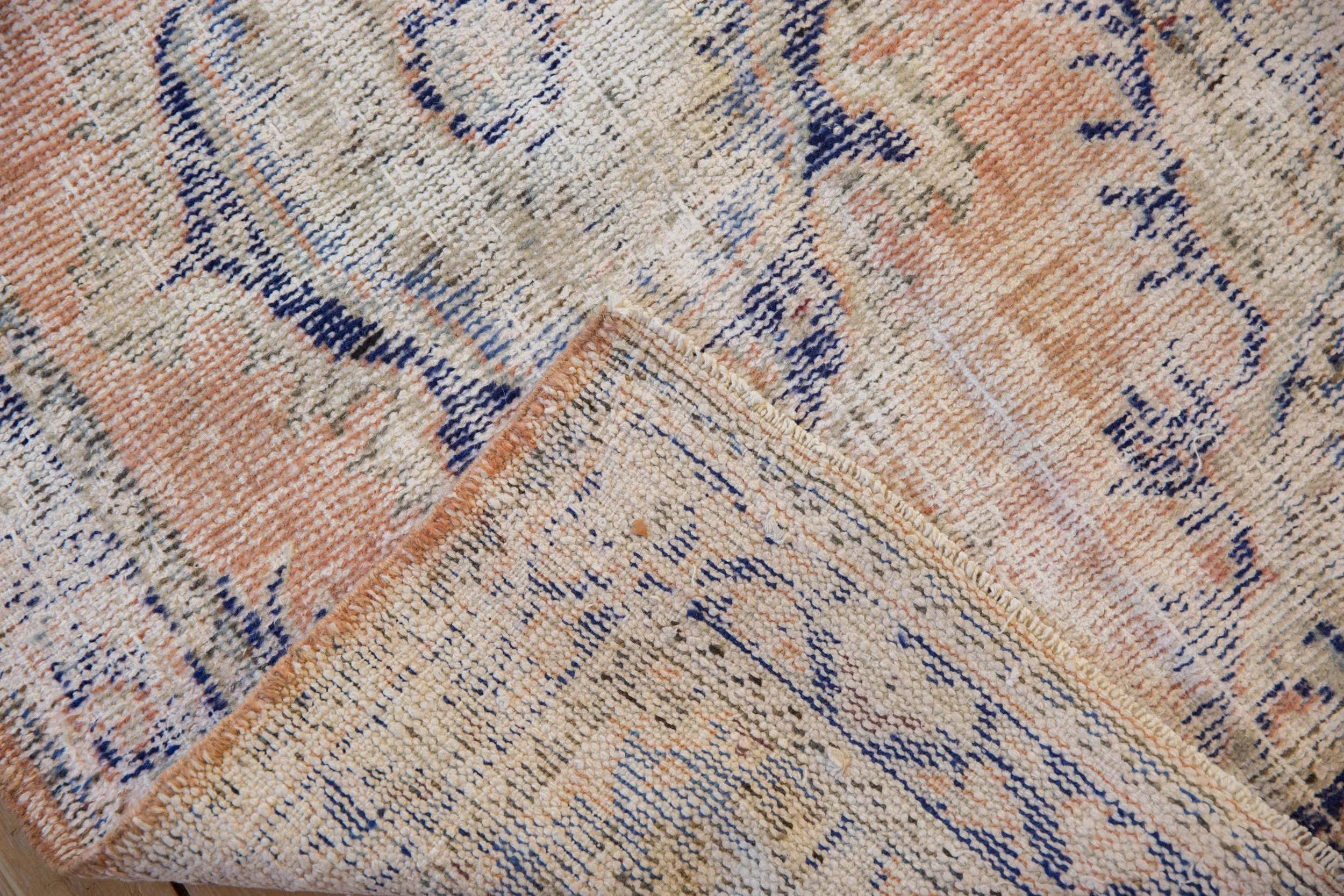 3x4.5 Vintage Distressed Oushak Rug