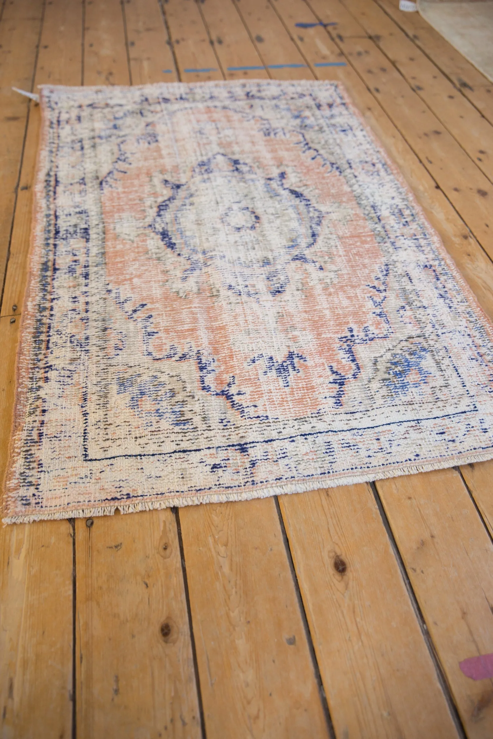 3x4.5 Vintage Distressed Oushak Rug