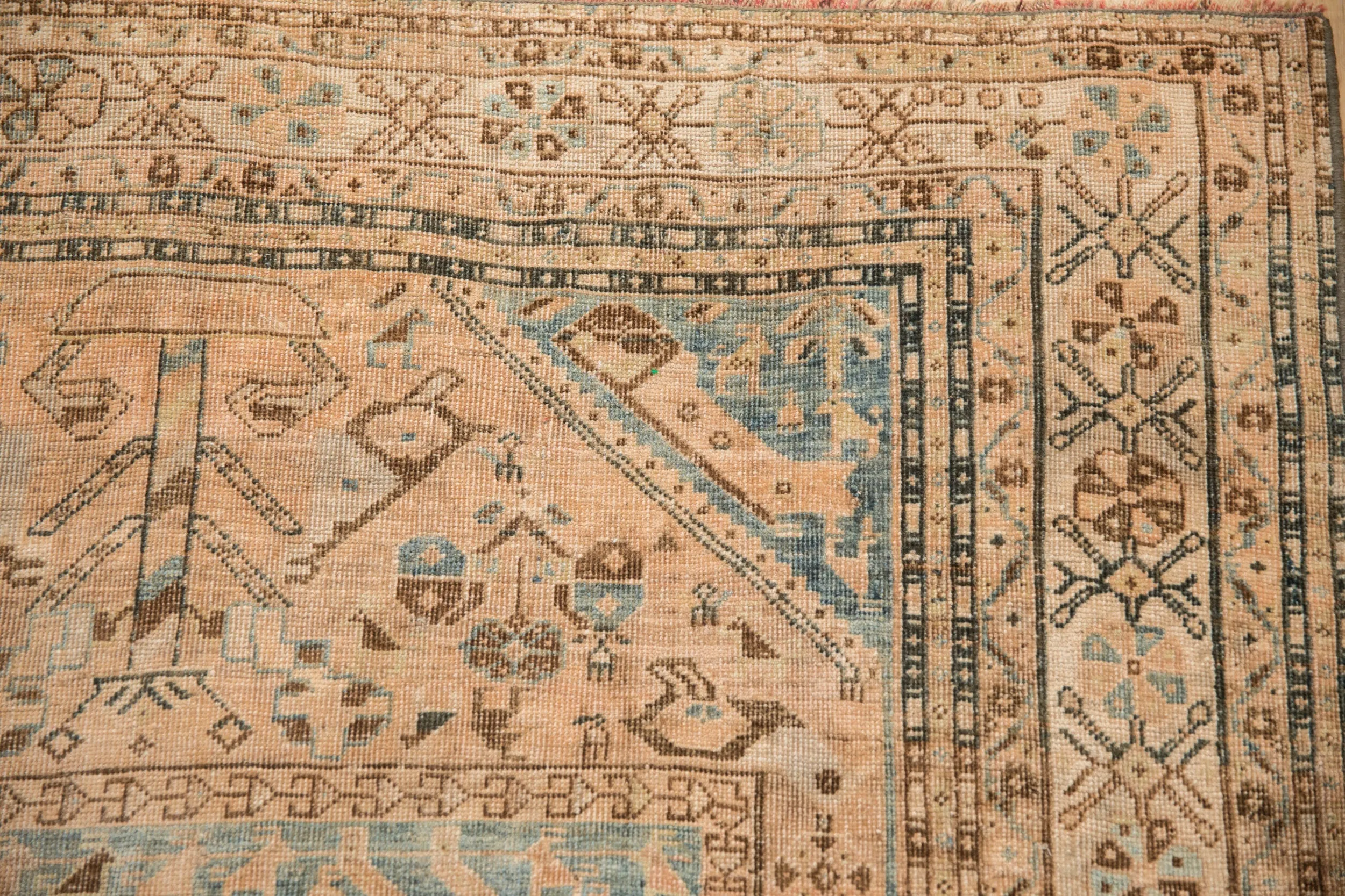 4.5x6 Vintage Distressed Qashqai Rug