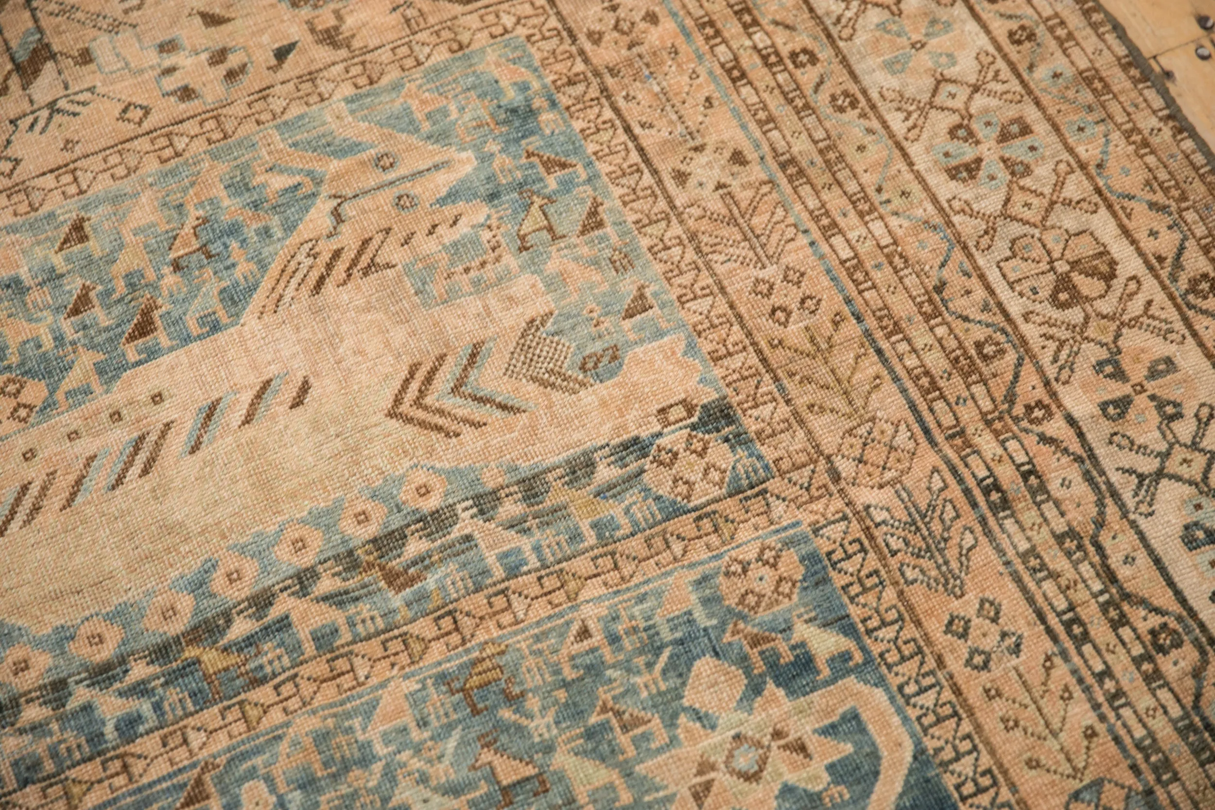 4.5x6 Vintage Distressed Qashqai Rug