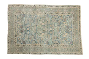 4.5x6.5 Vintage Distressed Tabriz Rug