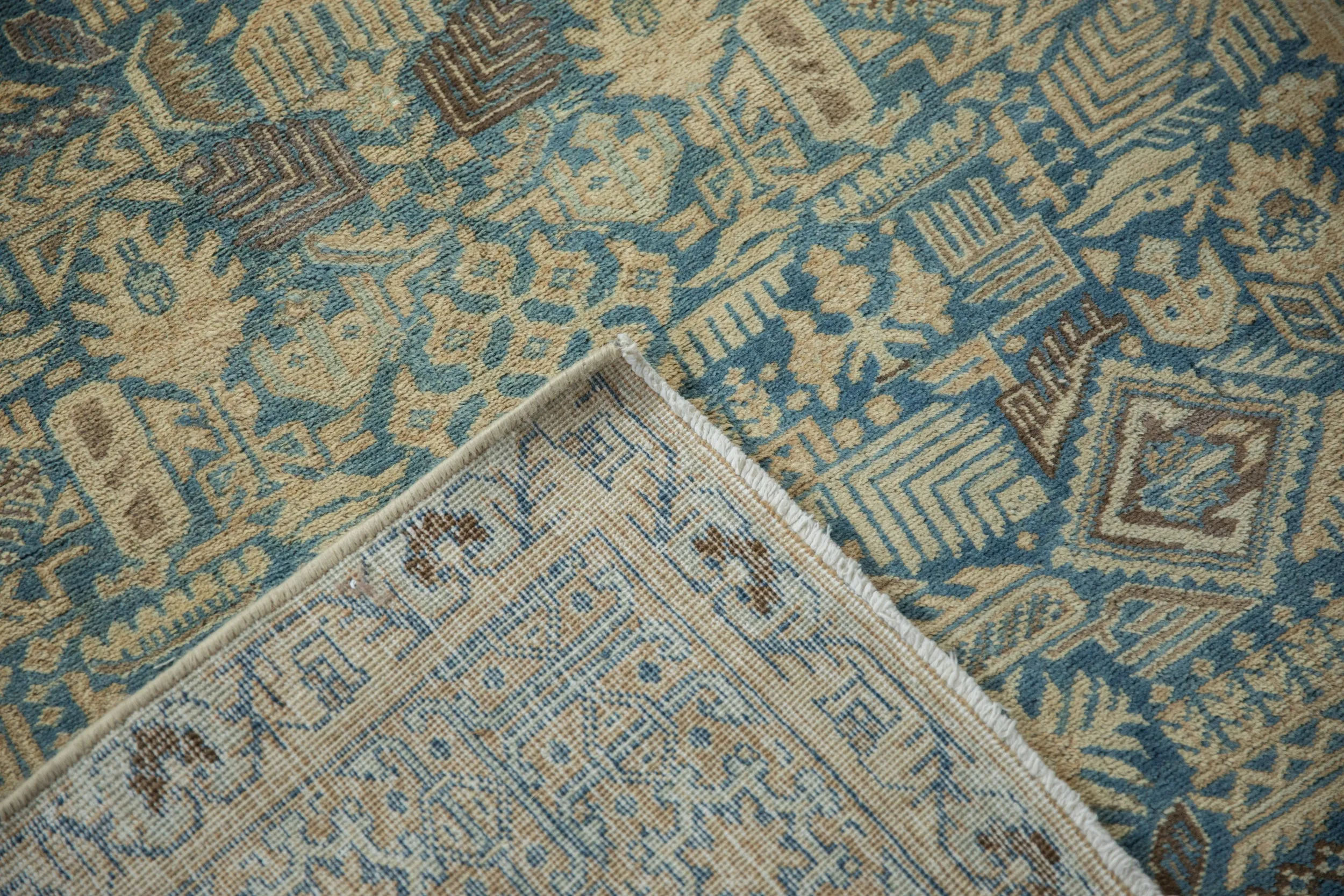 4.5x6.5 Vintage Distressed Tabriz Rug