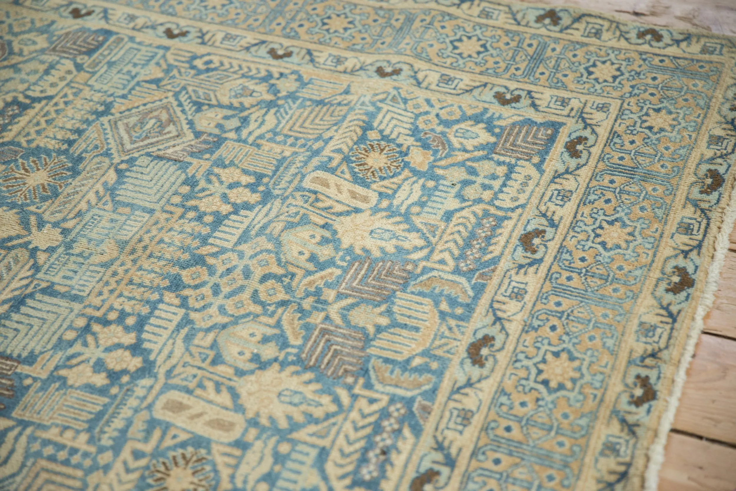 4.5x6.5 Vintage Distressed Tabriz Rug