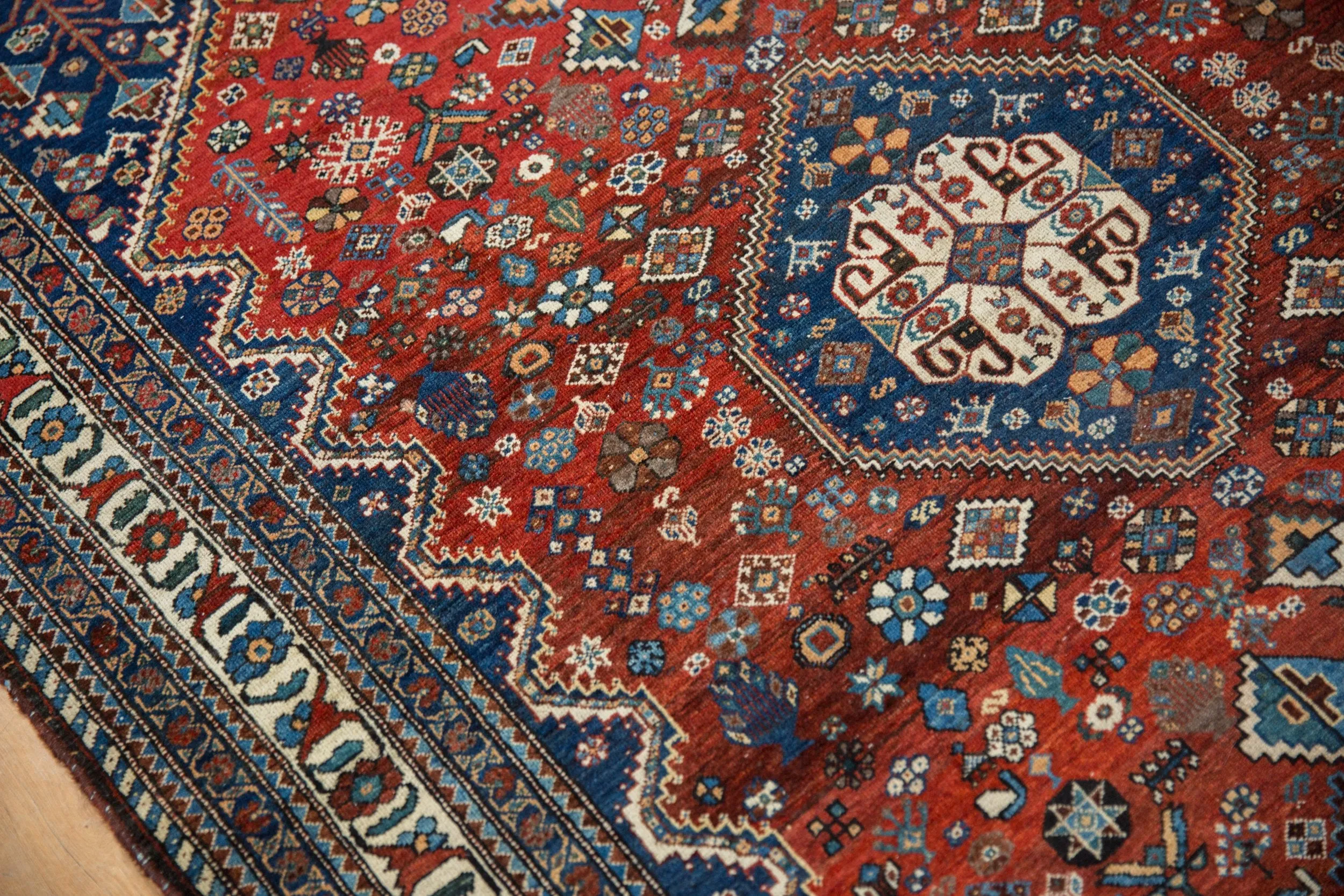 4.5x7 Vintage Fine Abadeh Rug