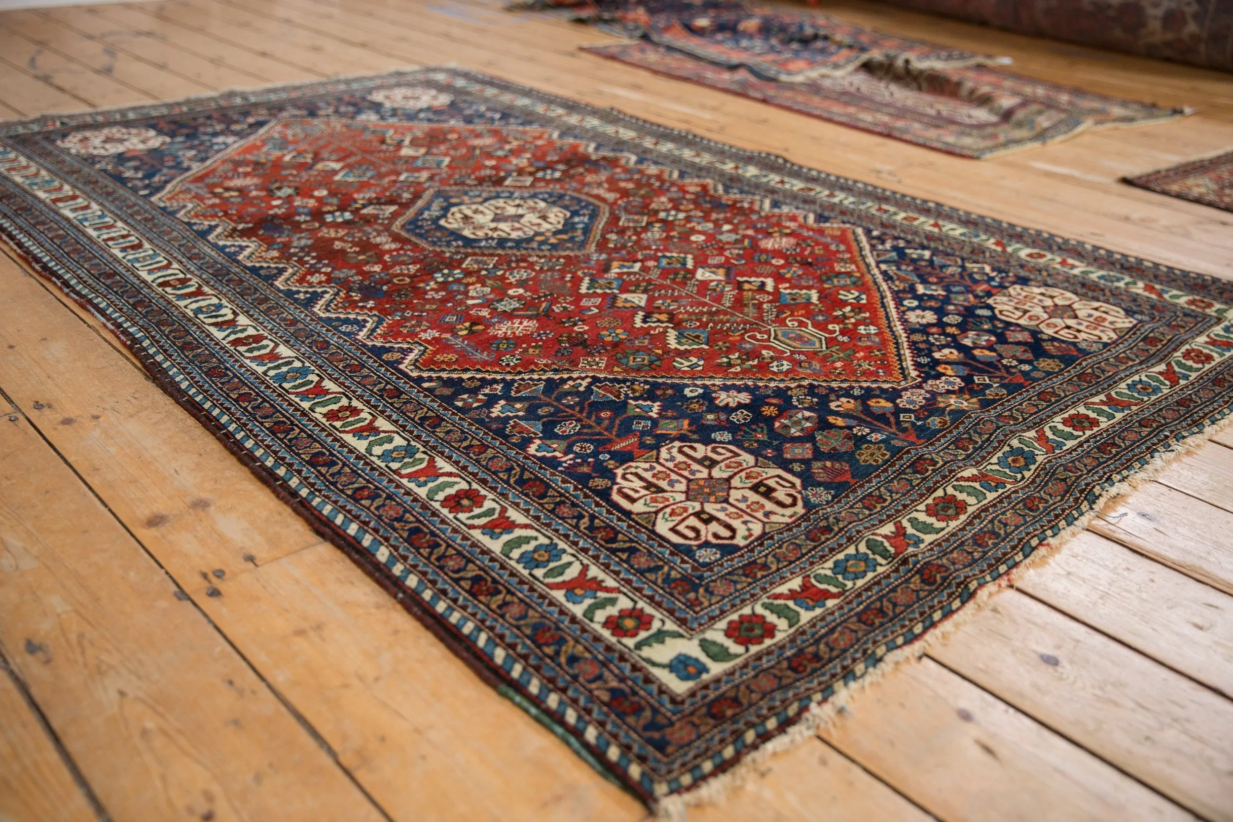 4.5x7 Vintage Fine Abadeh Rug