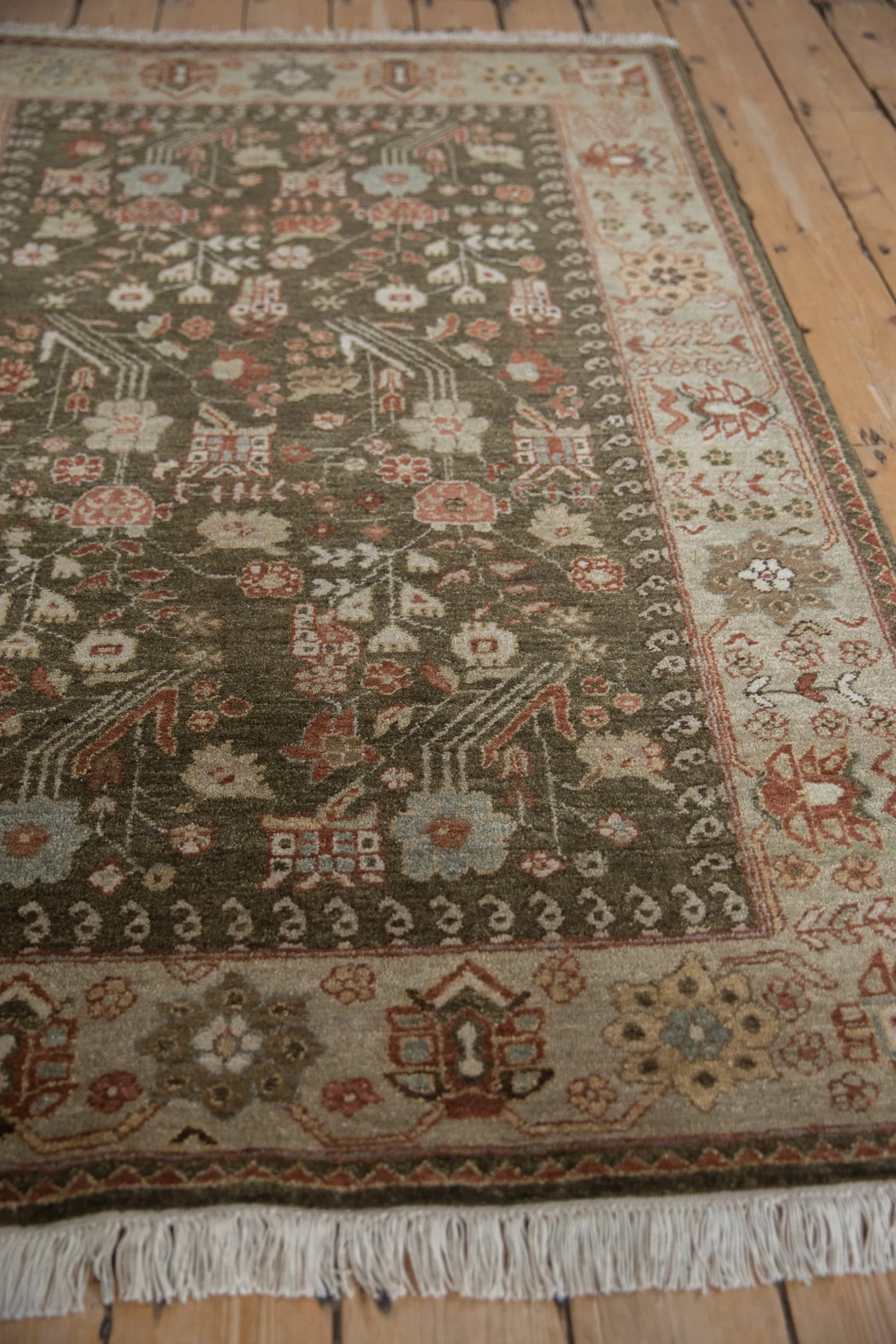 4x6 Vintage Armenian Hamadan Design Rug