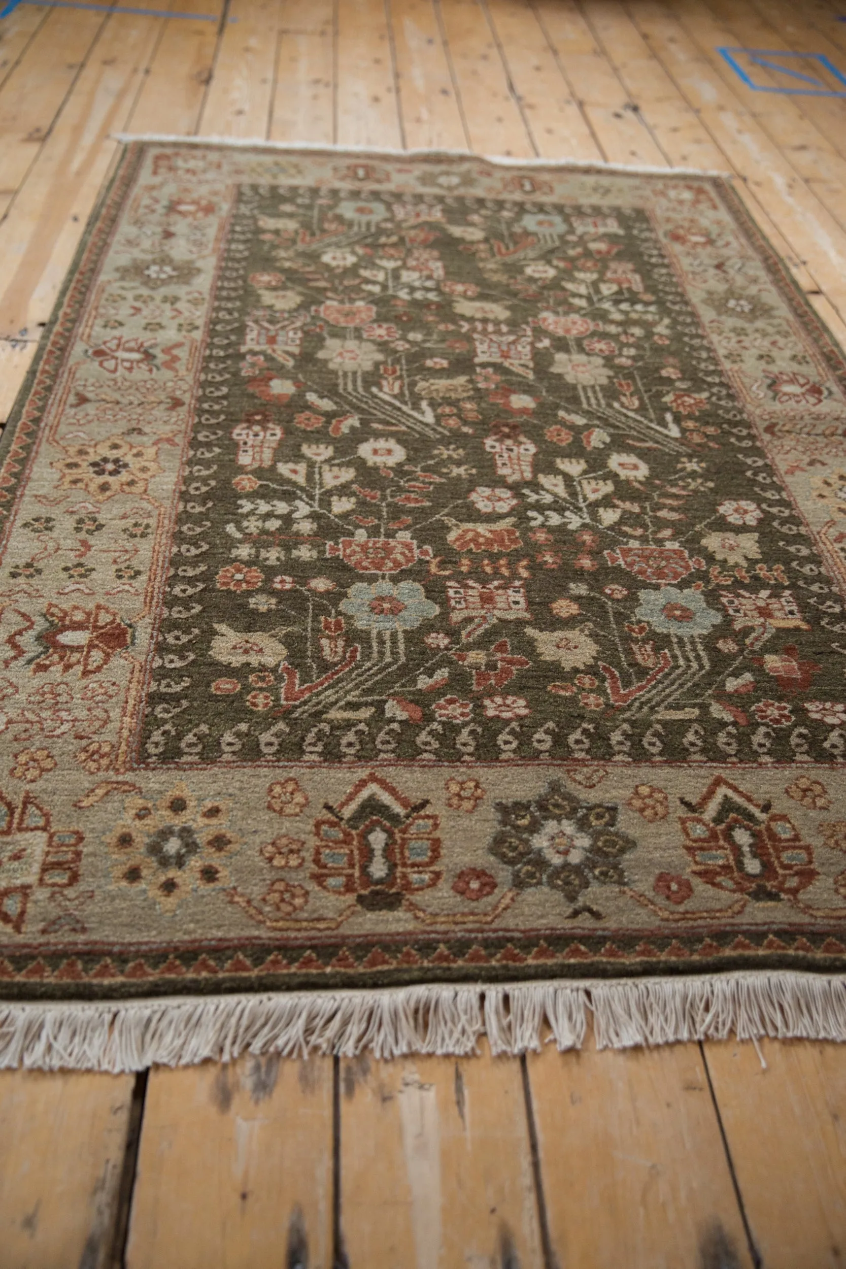 4x6 Vintage Armenian Hamadan Design Rug
