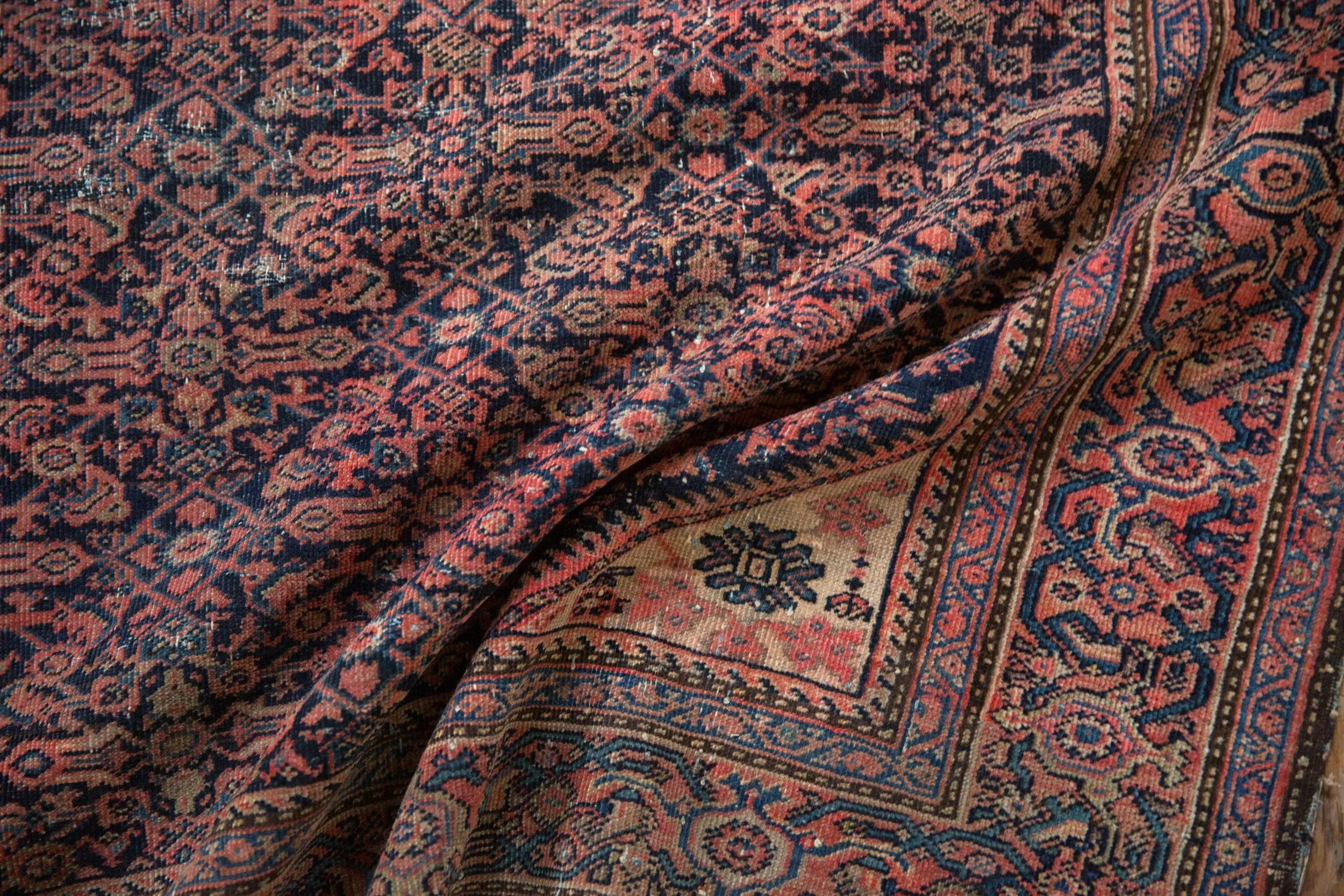4x6.5 Vintage Farahan Sarouk Rug