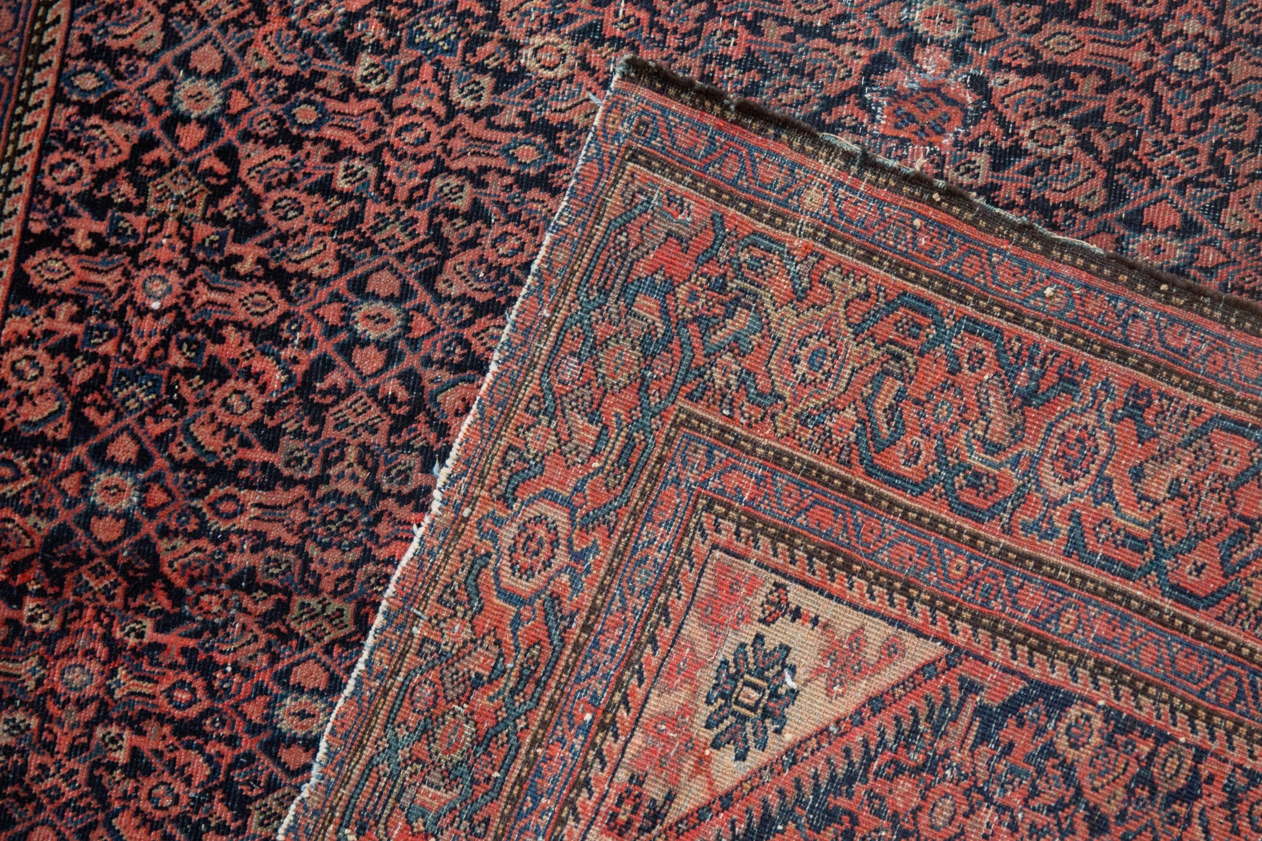 4x6.5 Vintage Farahan Sarouk Rug