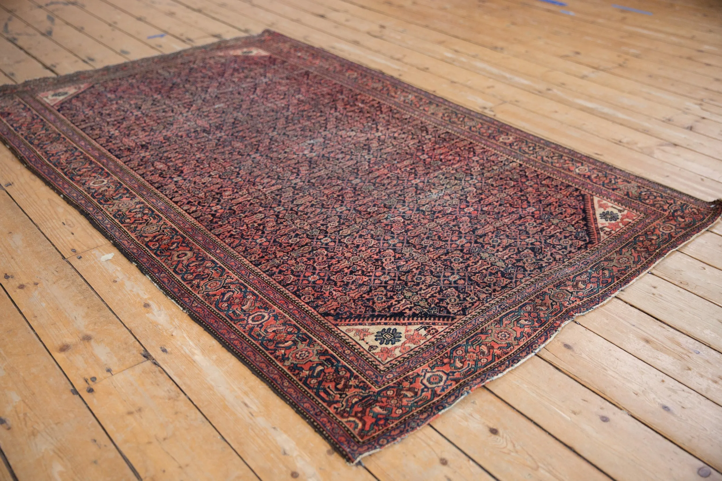 4x6.5 Vintage Farahan Sarouk Rug