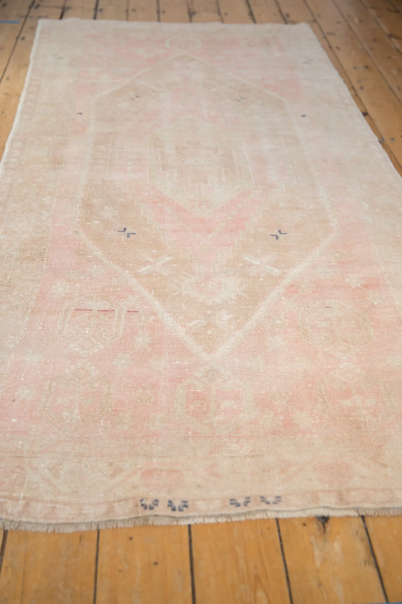 4x8 Vintage Distressed Oushak Rug Runner