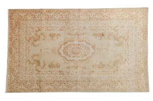 5x8 Vintage Bulgarian Kerman Design Carpet